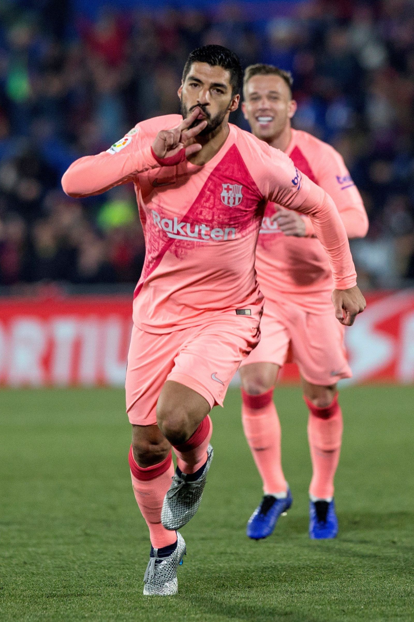 El Getafe-Barcelona, en imágenes