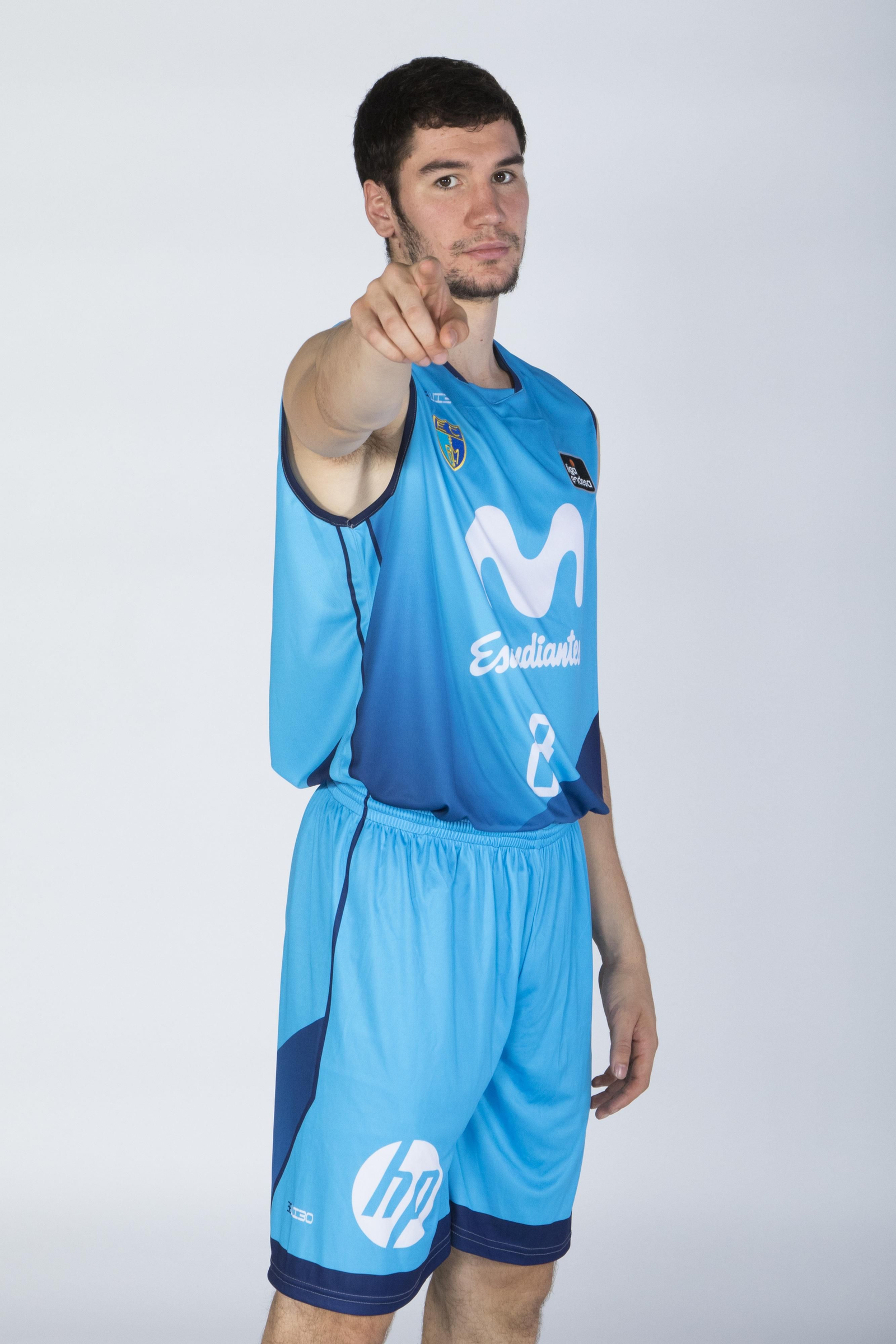 Darío Brizuela, con el Movistar Estudiantes.