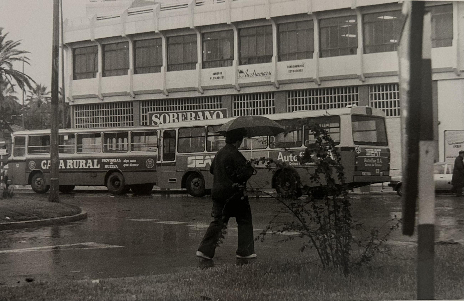 Efectos del temporal e inundaciones de enero de 1996 en Huelva.