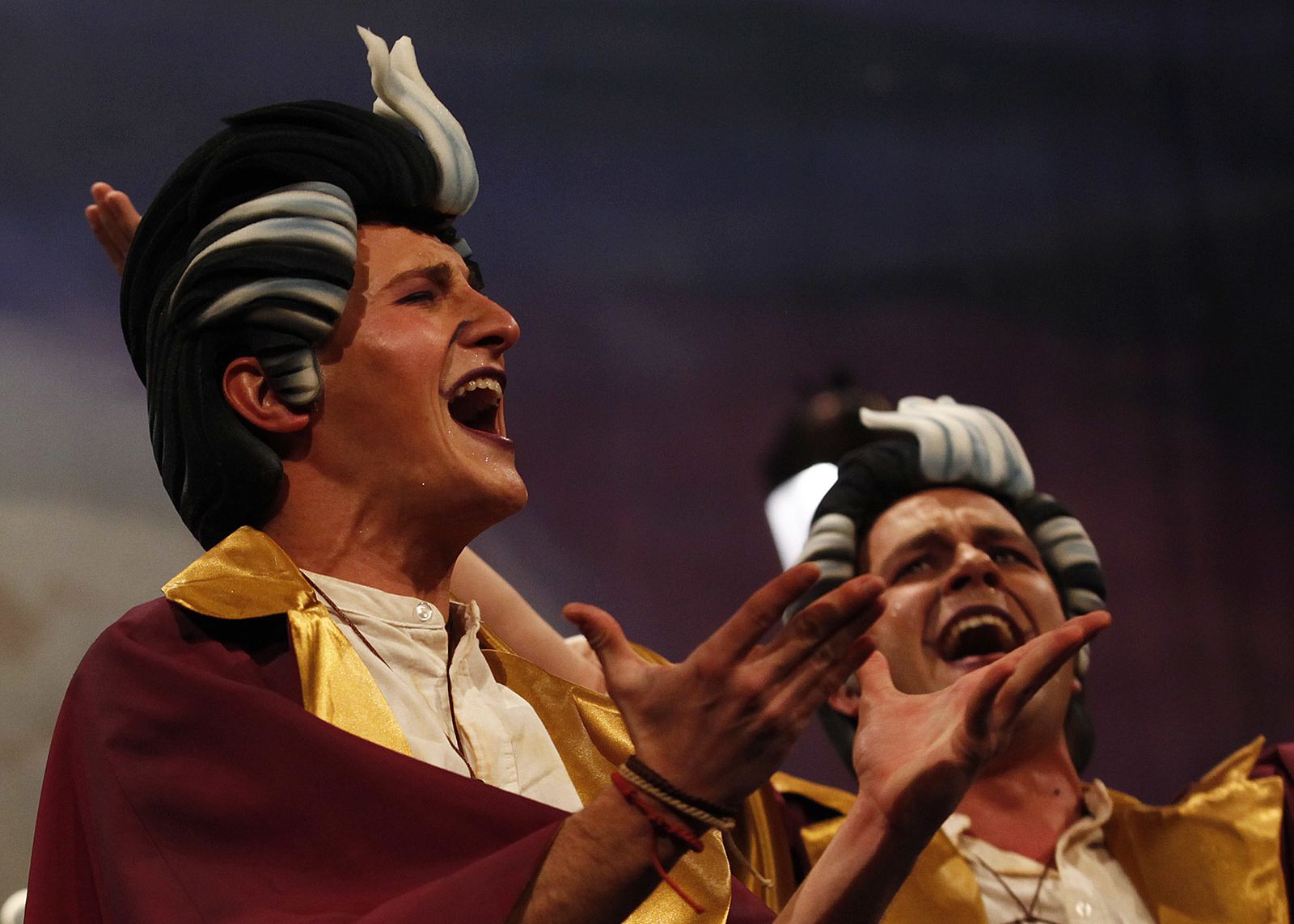 Las imágenes de la segunda función de cuartos