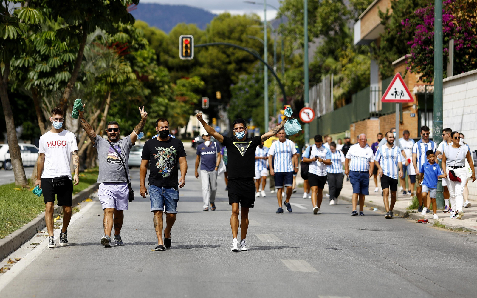 Las fotos de la victoria del Málaga CF ante el Fuenlabrada