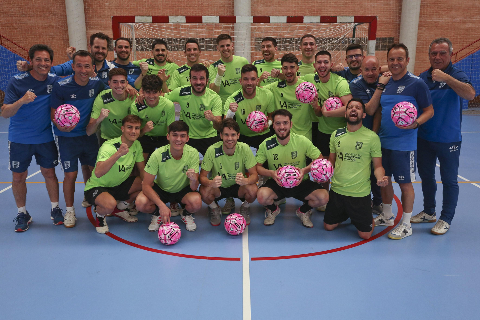 La plantilla del BeSoccer UMA Antequera.