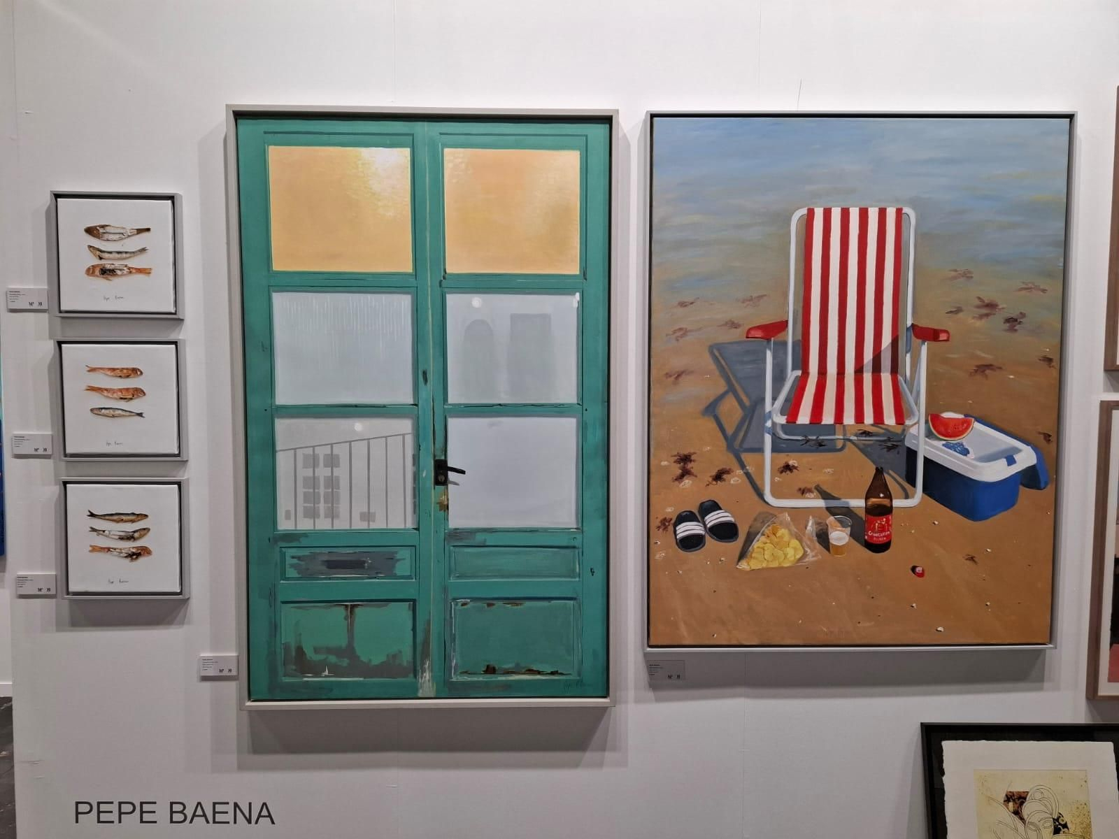 Obras del gaditano Pepe Baena.