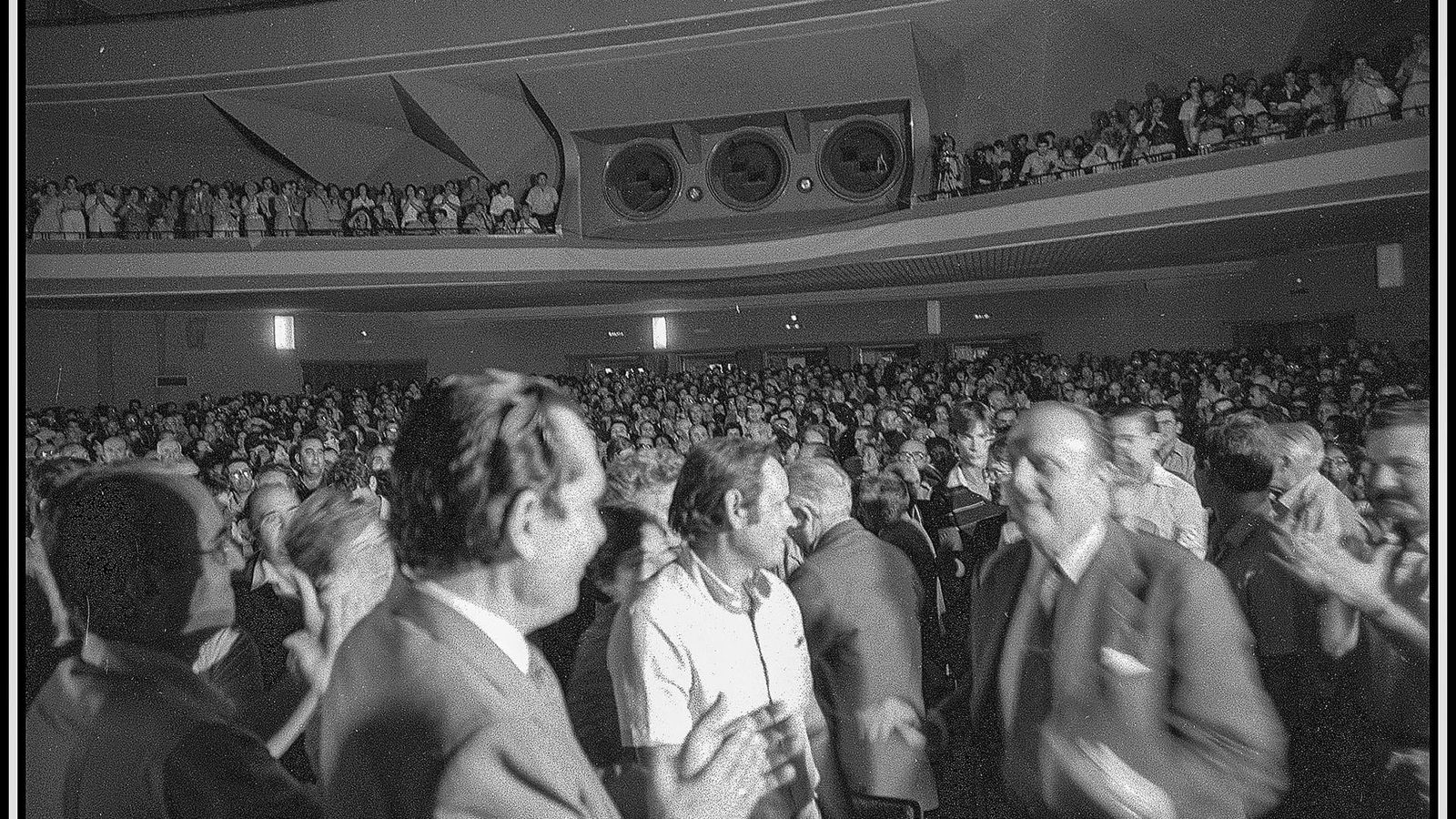 Fraga en el Palacio del Cine