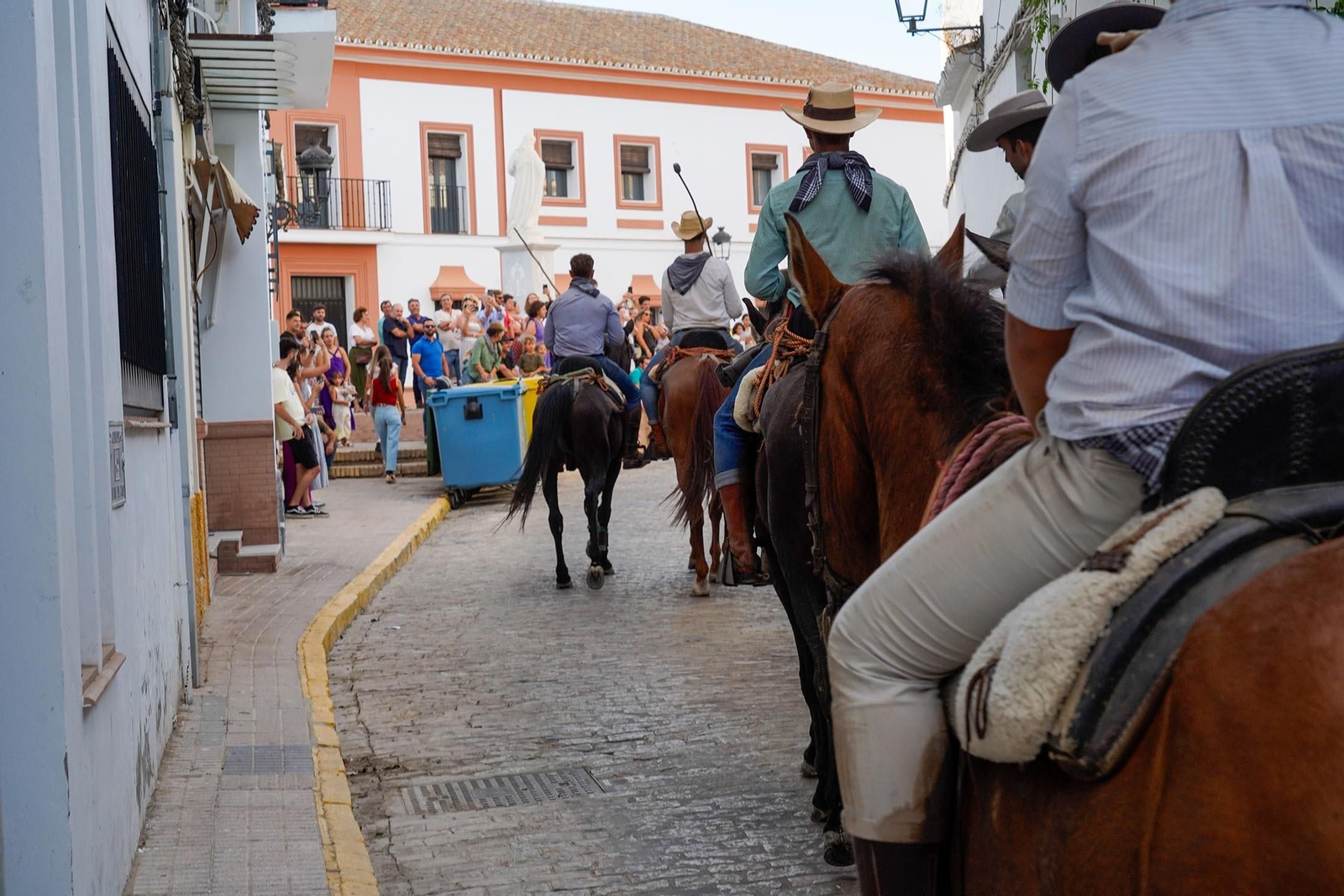 Las imágenes más destacas de la recogida de las yeguas en Hinojos