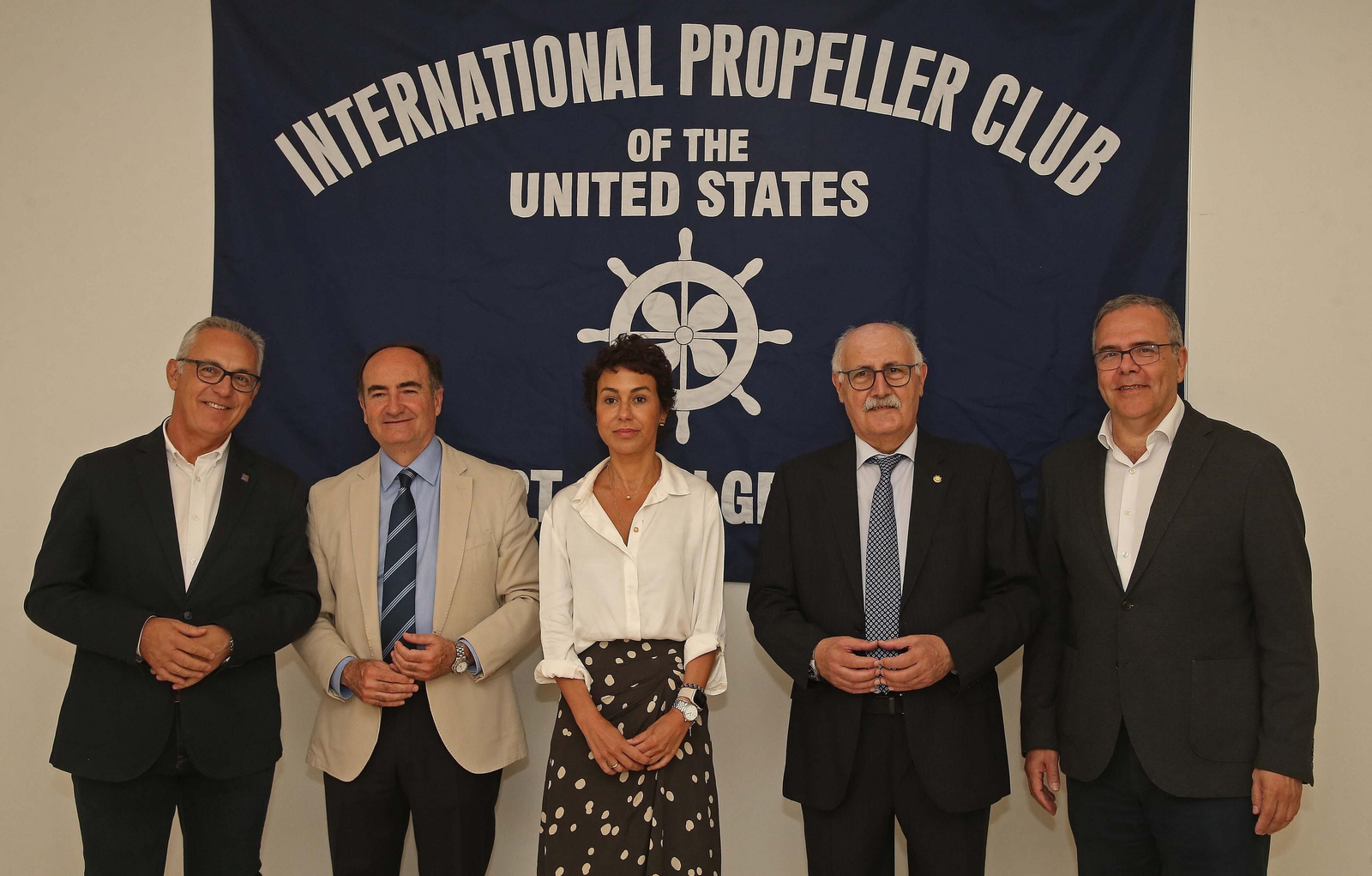 Fotos de la conferencia de Isabel Pardo de Vera en el Propeller Club Algeciras