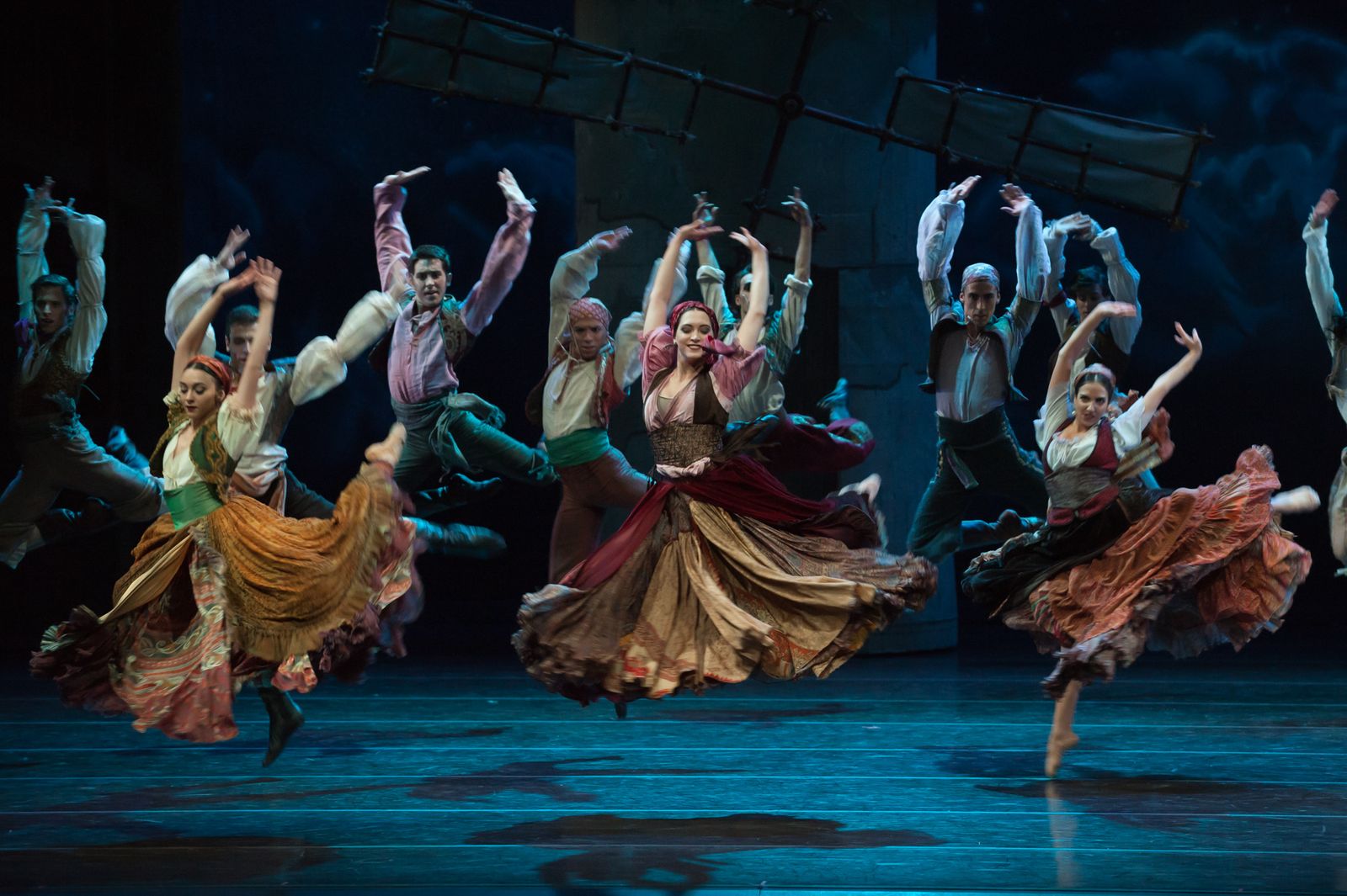 El 'ballet' de Don Quijote, en imágenes