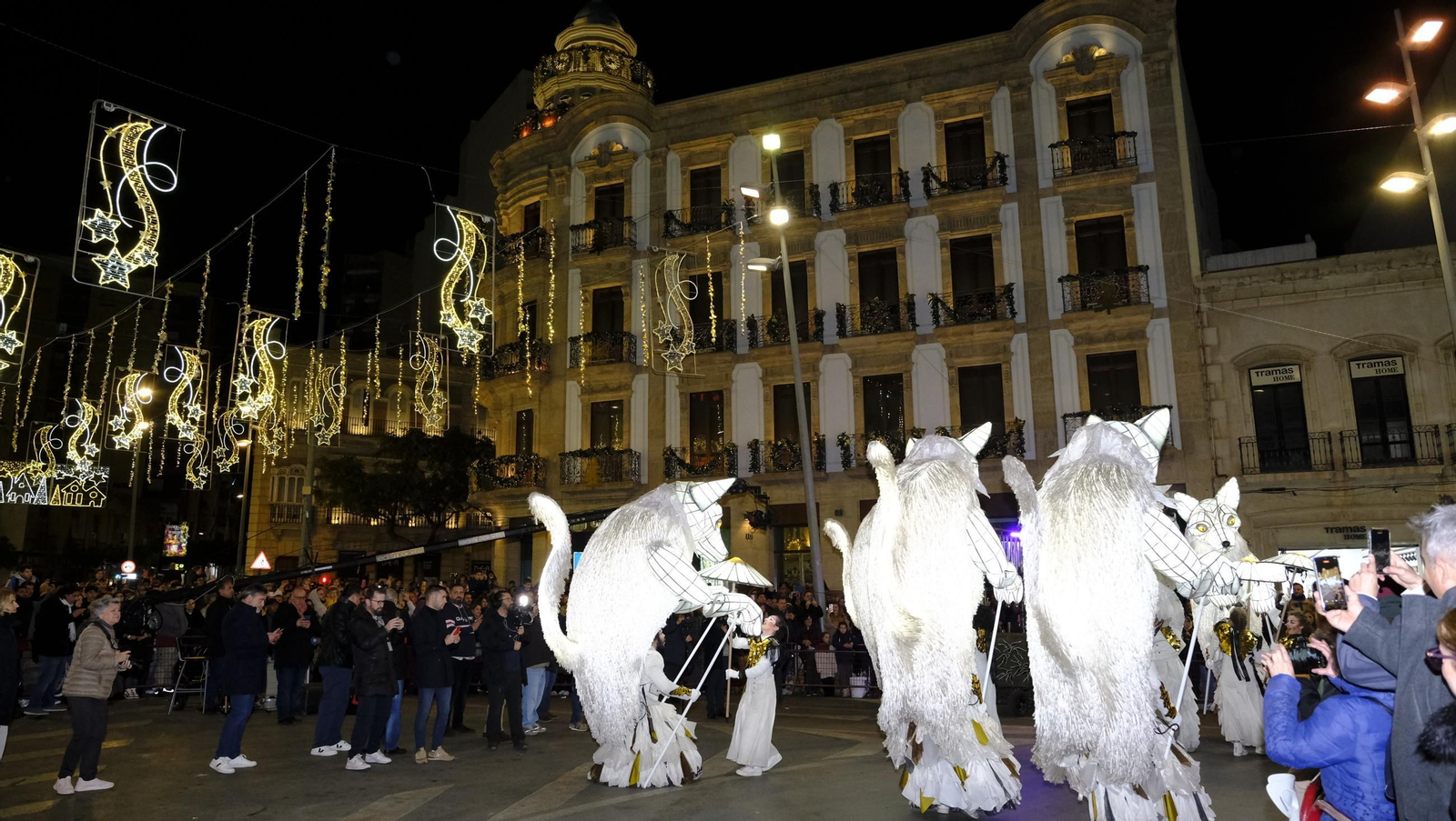 La Cabalgata de Reyes Magos de Almería, en imágenes