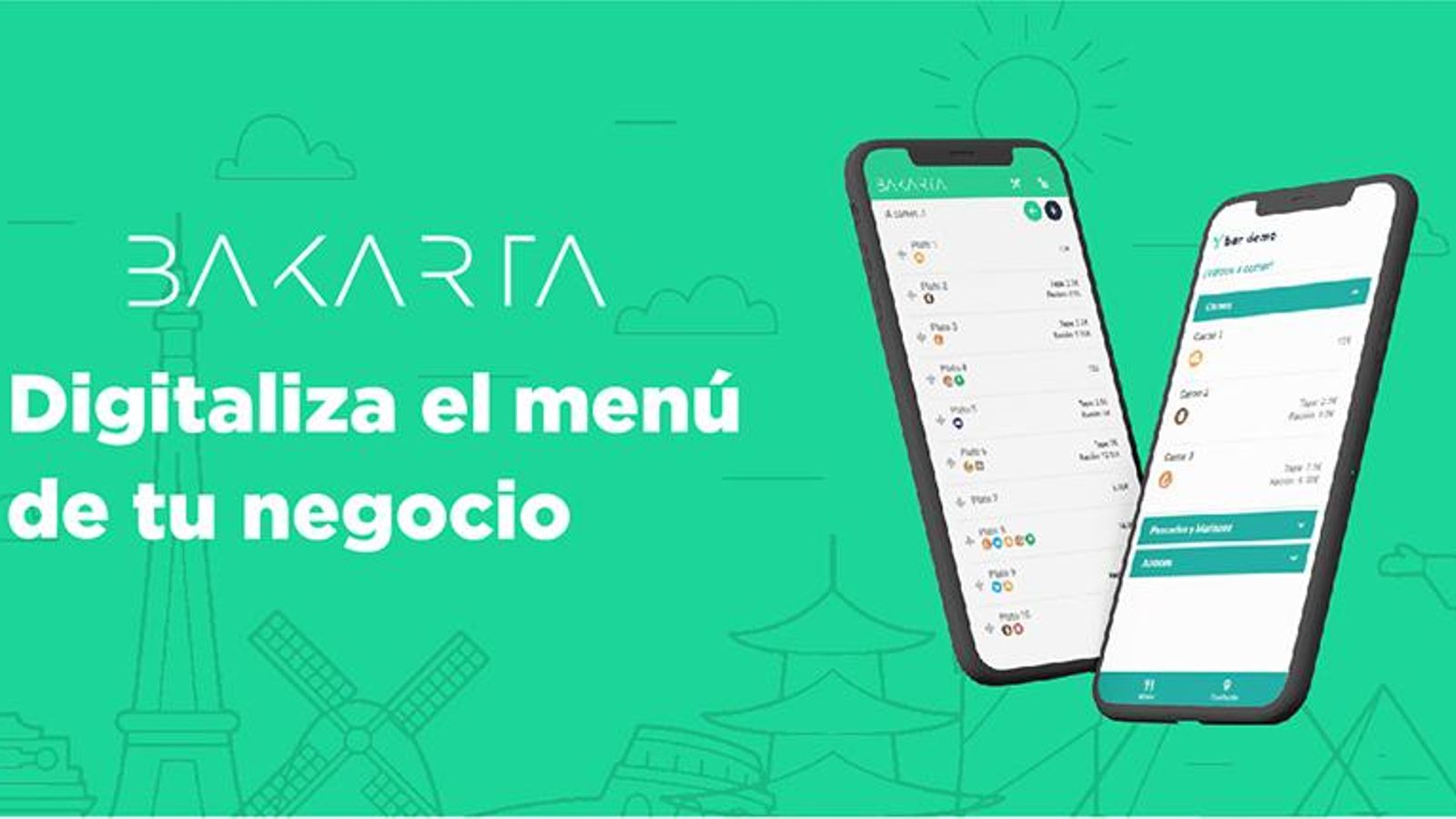 Digitaliza tu negocio con Bakarta. Gratis para el sector de la hostelería.