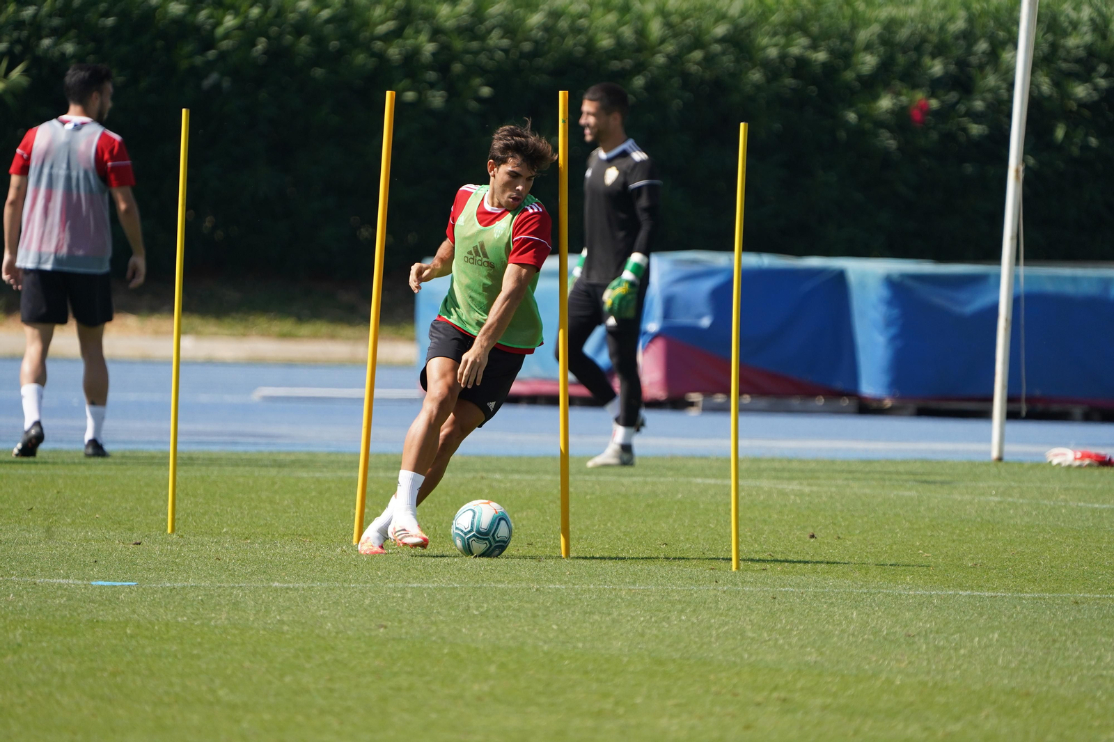 Fotogalería del entrenamiento de la UDA (jueves 18)