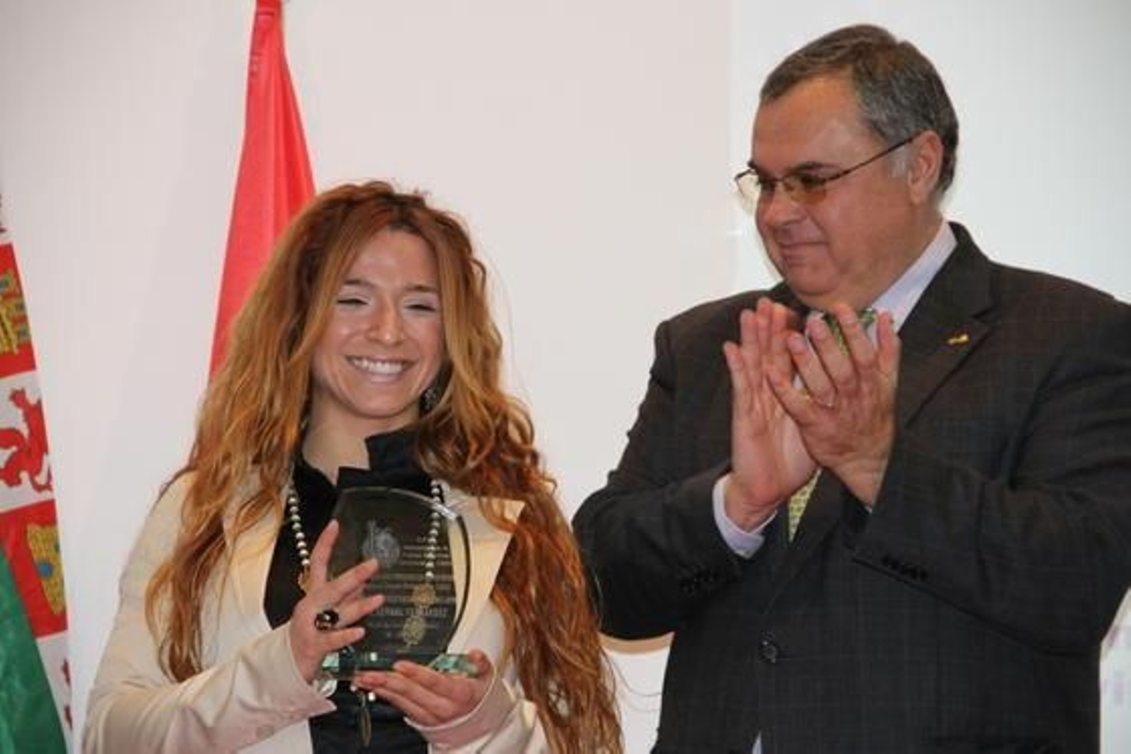 Lorena Bernal, campeona del Mundo de kick boxing, reconocida como Mejor Deportista Femenina de 2010.

Foto: Manuel Aragon Pina