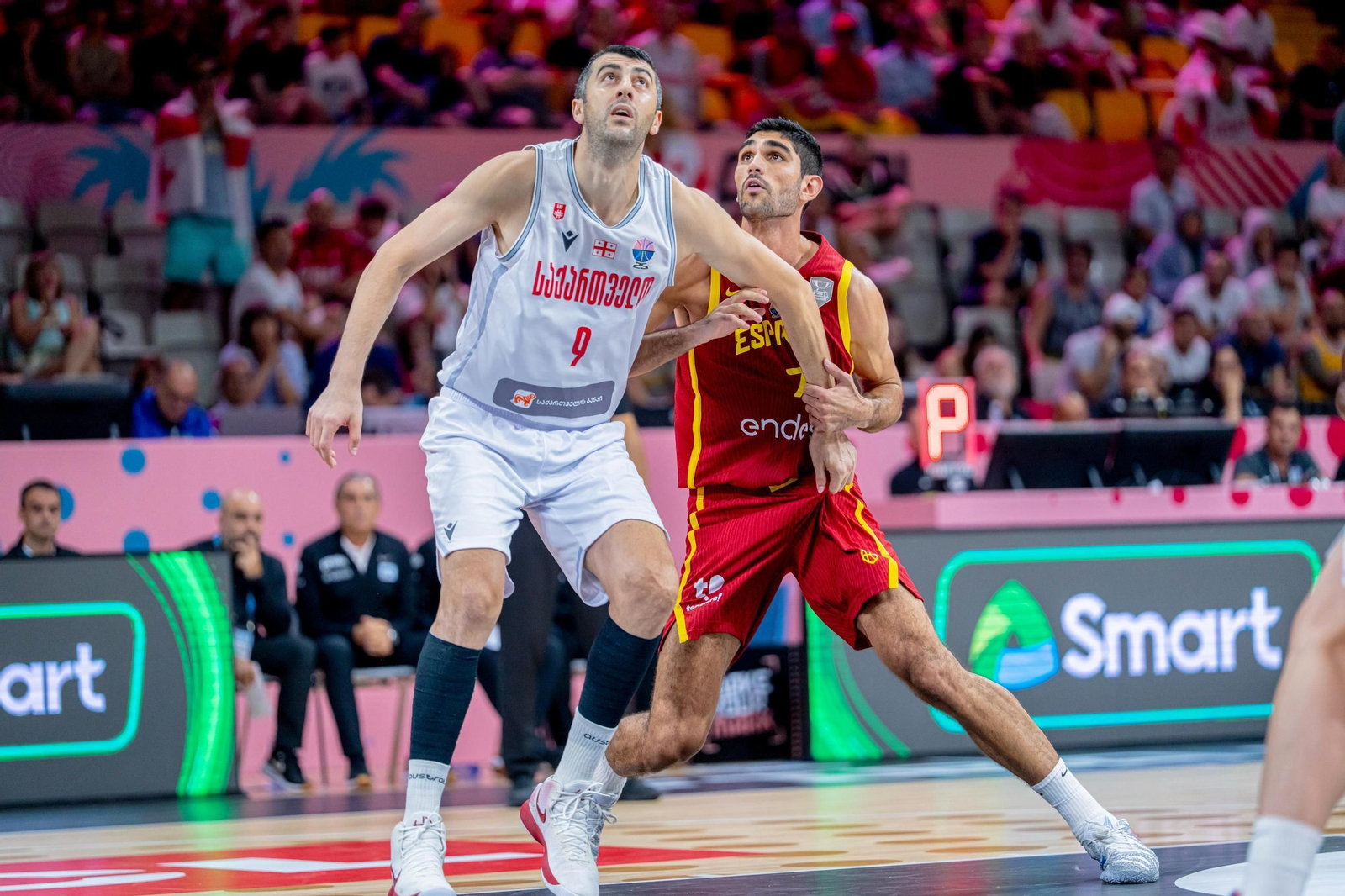 Las fotos del Georgia - España de baloncesto