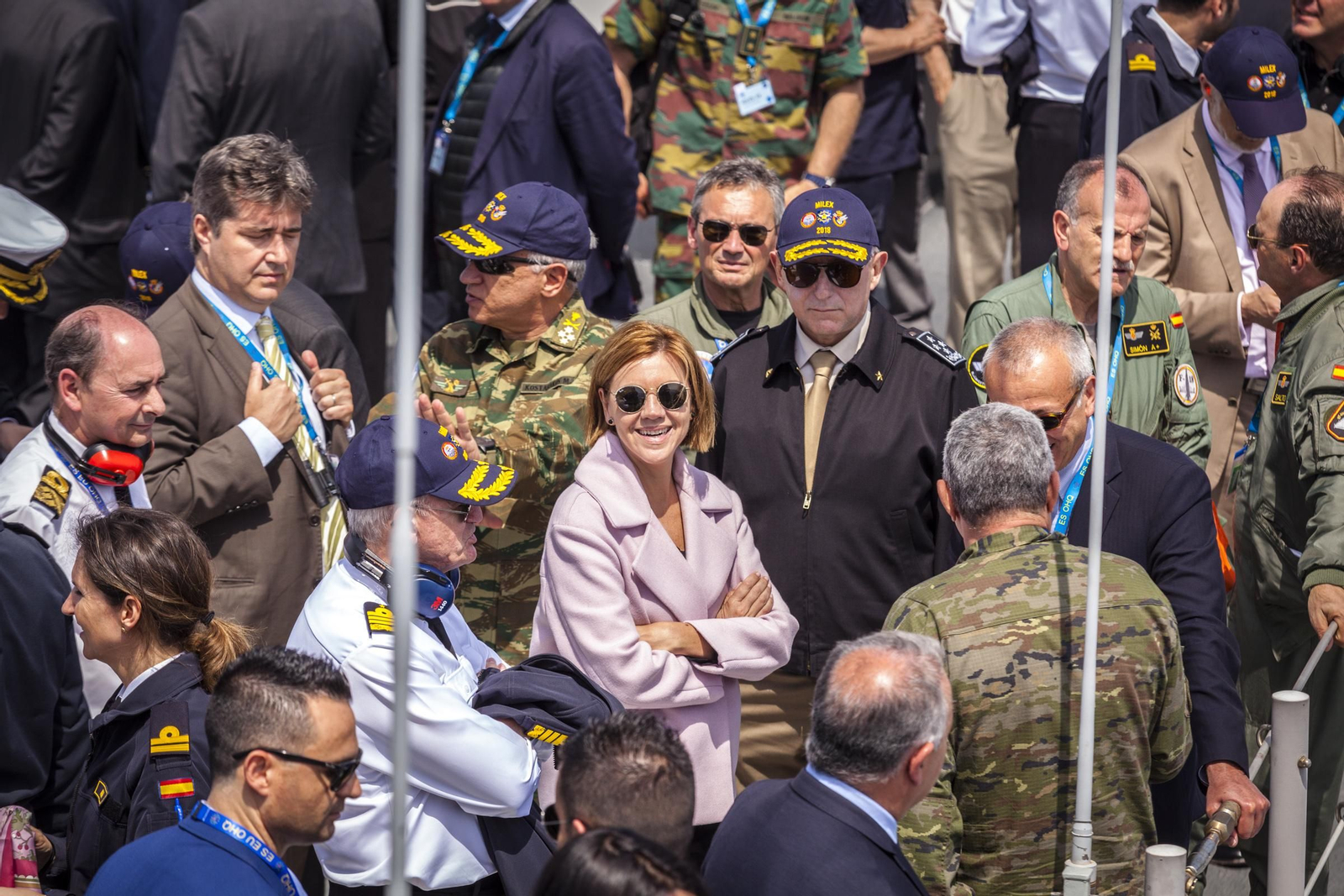 Las imágenes del ejercicio Milex-18 en la Base de Rota