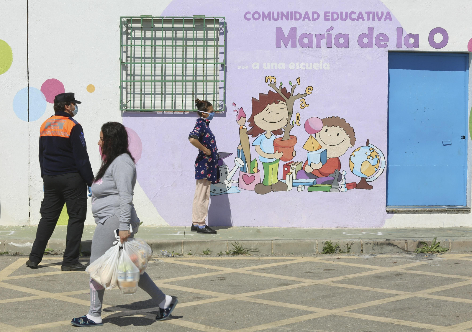 Coronavirus en Los Asperones de Málaga, en fotos