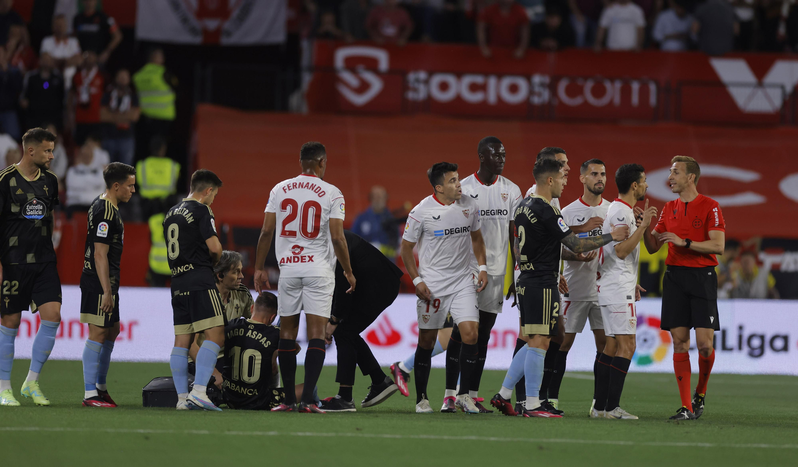 Las imágenes del Sevilla-Celta
