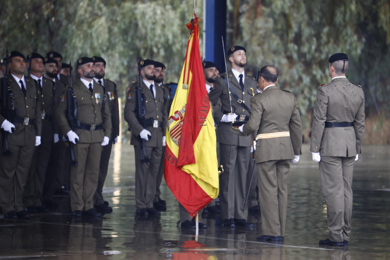 El desfile militar de la Brigada de Córdoba por la festividad de la Inmaculada, en imágenes El desfile militar de la Brigada de Córdoba por la festividad de la Inmaculada, en imágenes