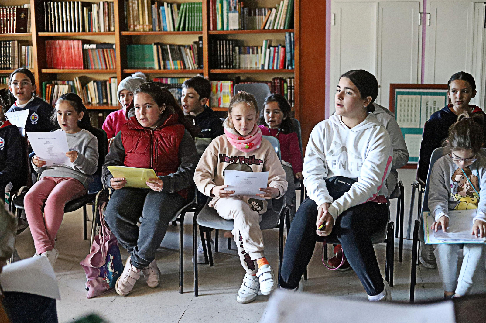 Imágenes del aula de Carnaval del Colegio de la Hispanidad