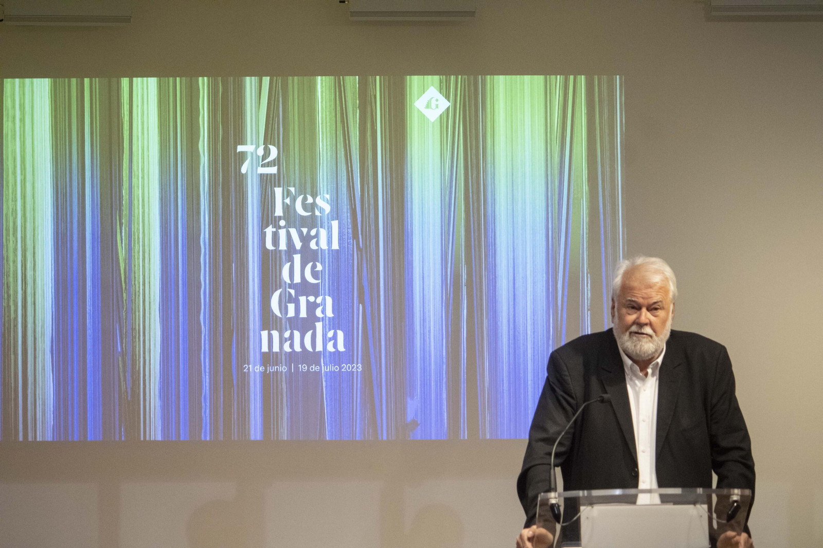 El director del Festival de Música y Danza, Antonio Moral, presentó este jueves el programa del Fex en el Palacio de las Niñas Nobles.