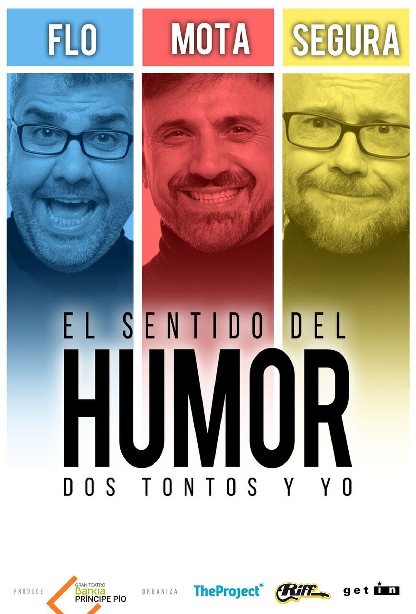 Comedia de la mano de Flo, Mota y Segura.