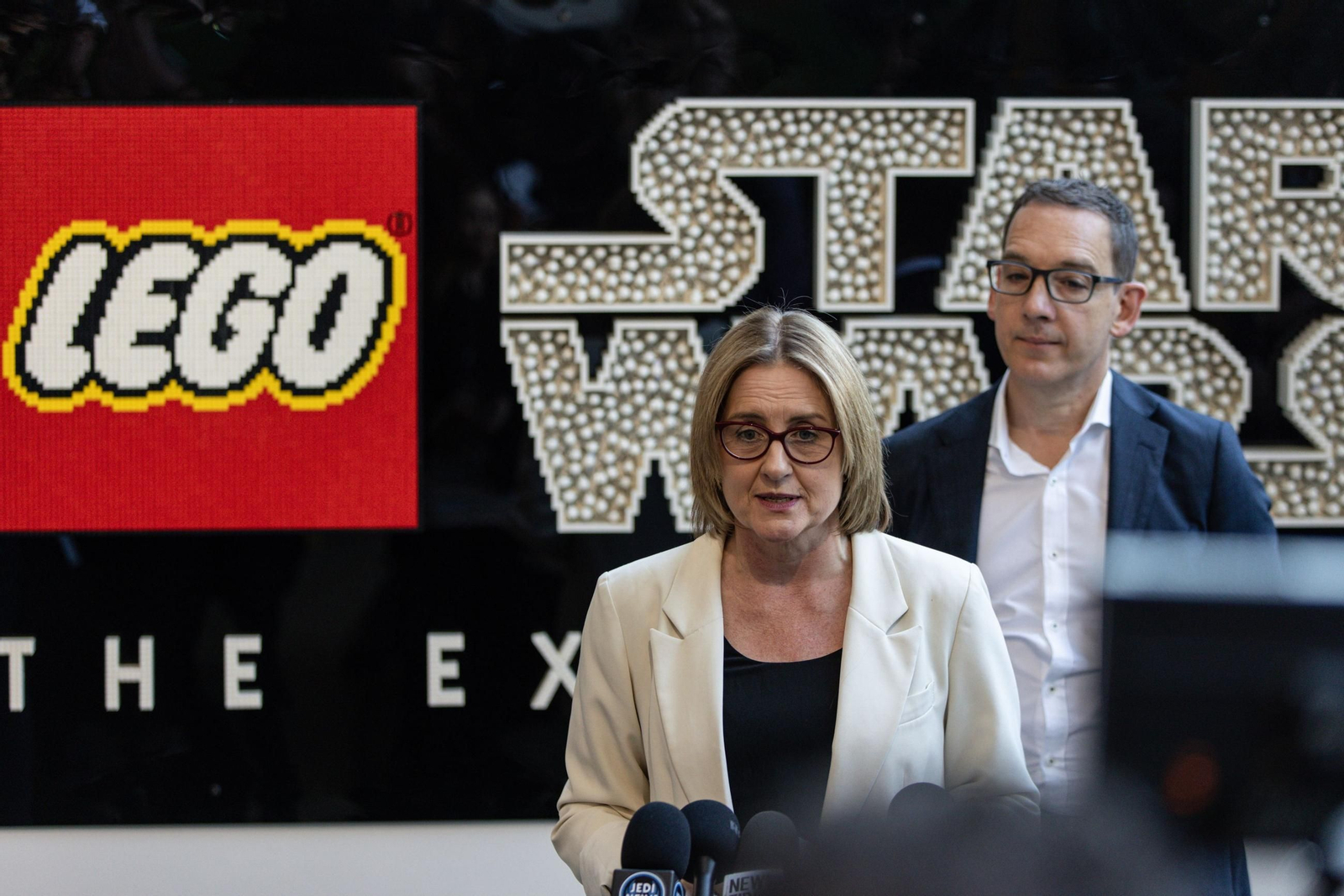 La exhibición a escala real de Star Wars hechas con Lego: las imágenes harán las delicias de los fans de la franquicia