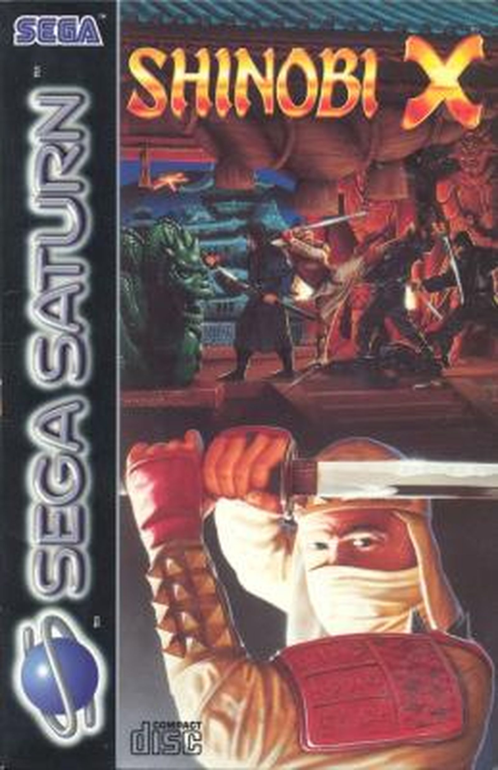 6. Shinobi Legions / Shinobi X (1995, Sega Saturn): Primer experimento en 32 bits.