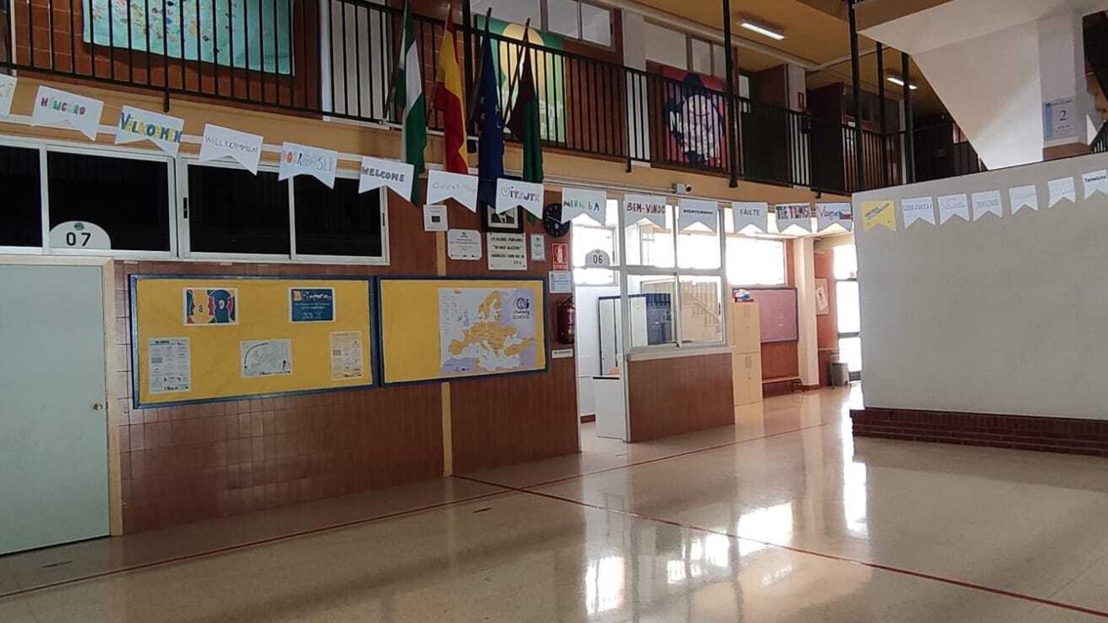 El CEIP Manuel Fernández de Churriana. El CEIP Manuel Fernández de Churriana.