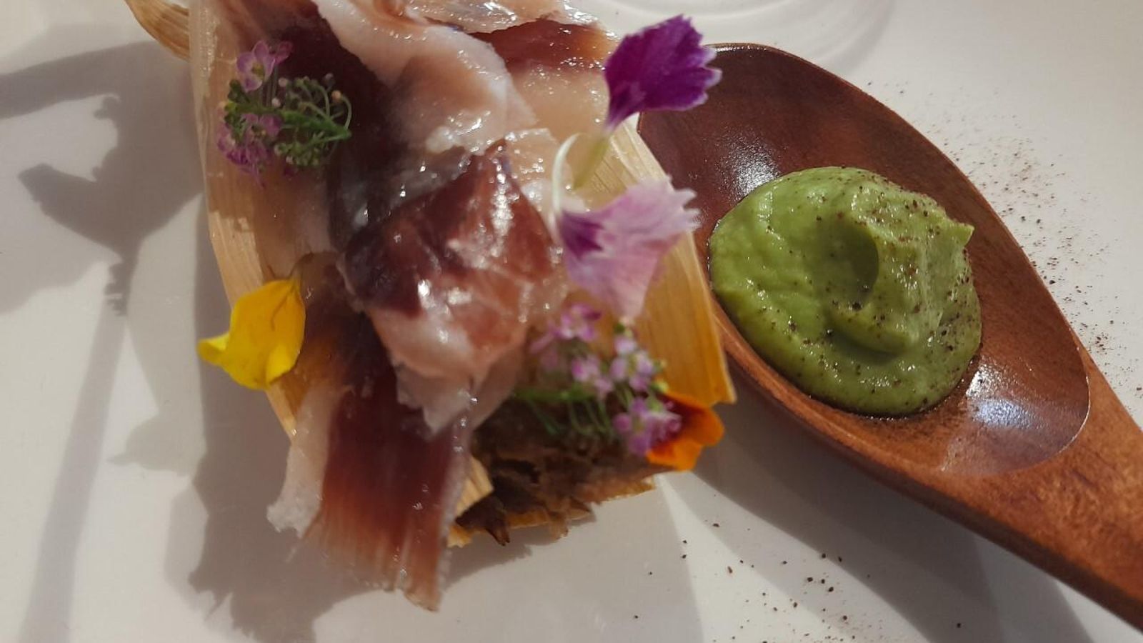 El tamal del Cooking Challenge de Cinco Jotas