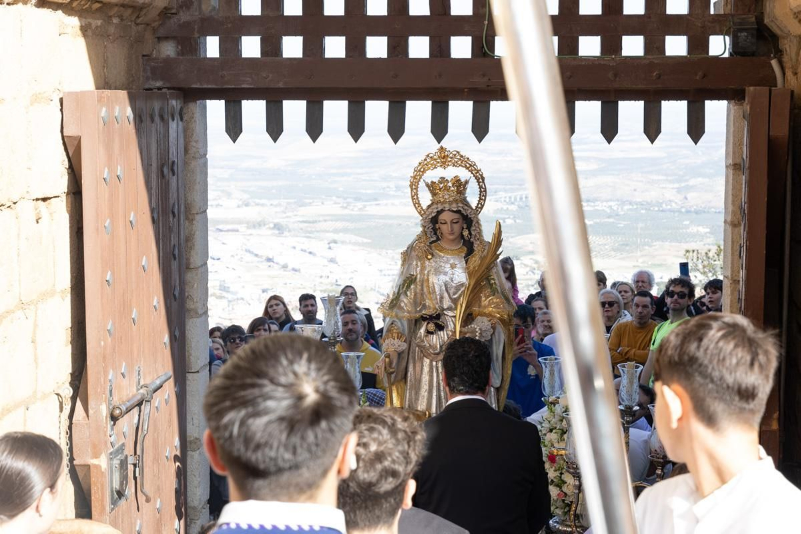 Romería en honor a Santa Catalina, en imágenes