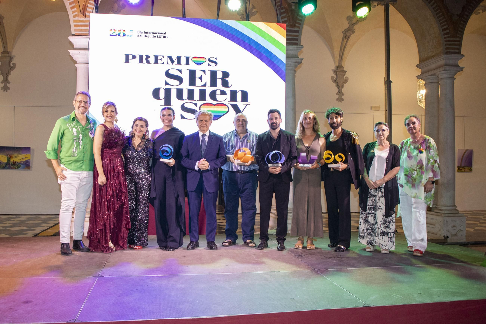 Gala de entrega de los premios Ser Quien Soy al colectivo LGTBI en Córdoba