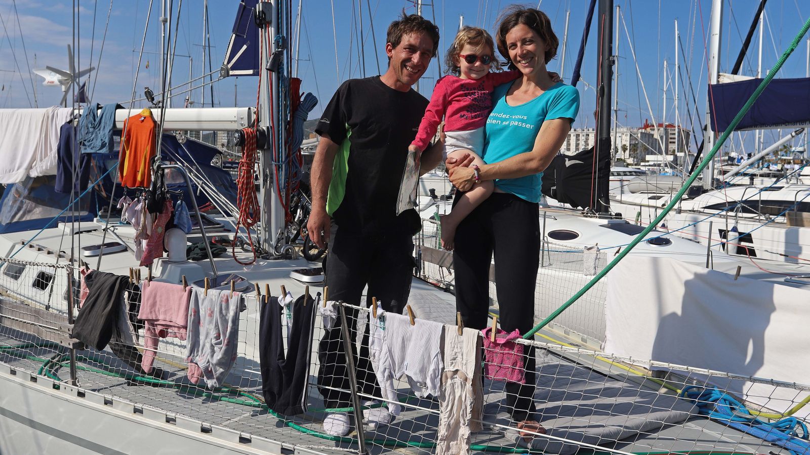 Fed, Amandine y Charlotte, Francia