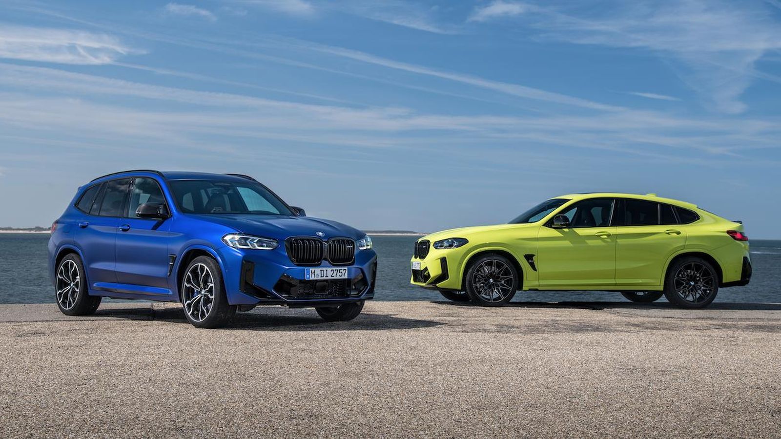 Los BMW X3 y X4 M son los únicos modelos de la familia que recurren a un motor de seis cilindros.