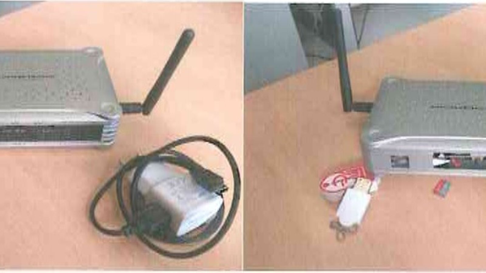 La primera cámara encontrada en un módem del Granada CF