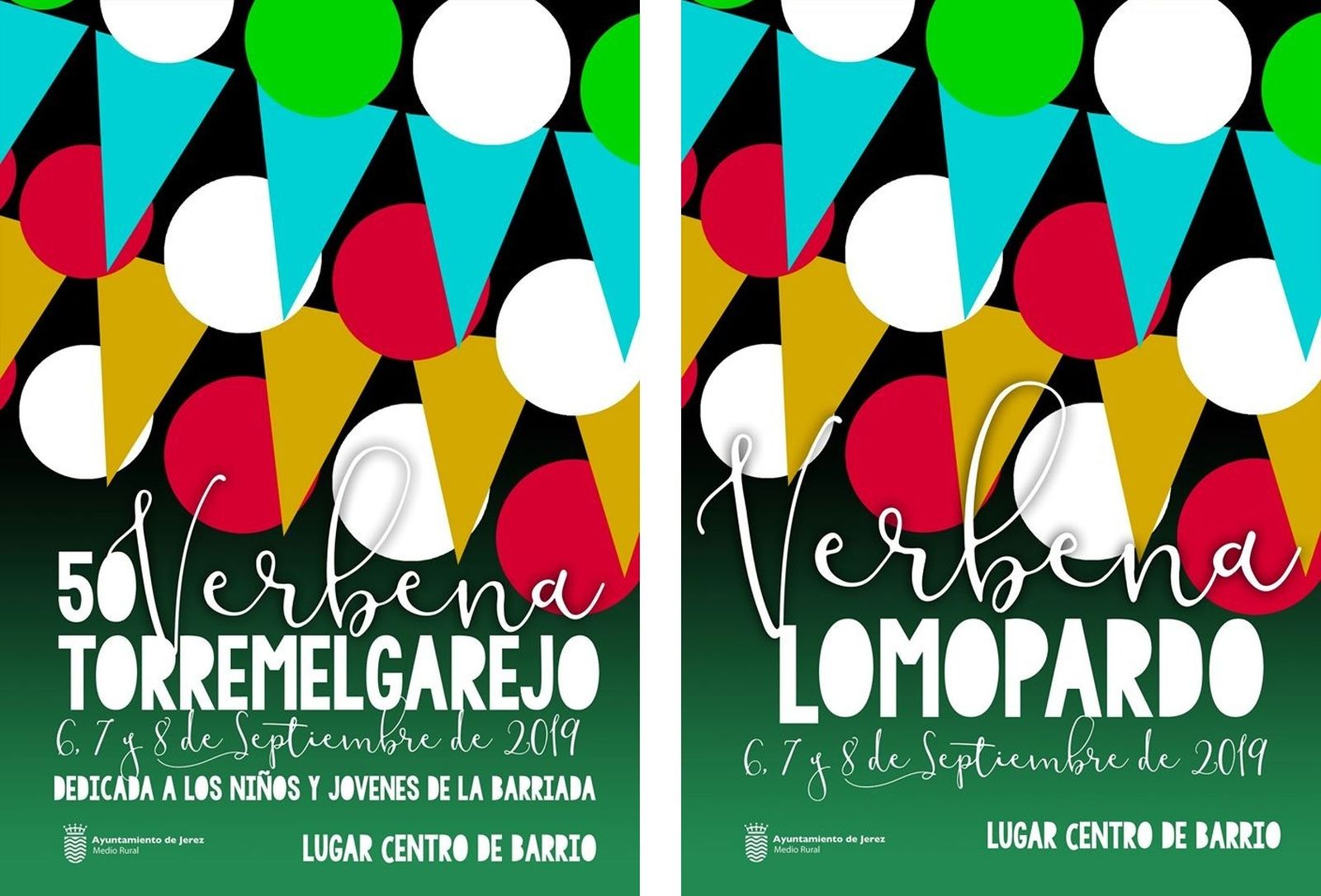 Las barriada rurales de Torremelgarejo y Lomopardo celebran las Verbenas 2019 desde el viernes 6 de septiembre al domingo 8 con unos programas repletos de actividades para vecinos y vecinas de todas las edades.