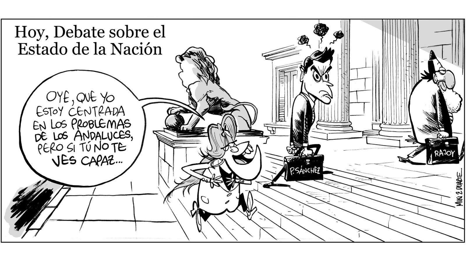 Susana Díaz, cronología viñeta a viñeta