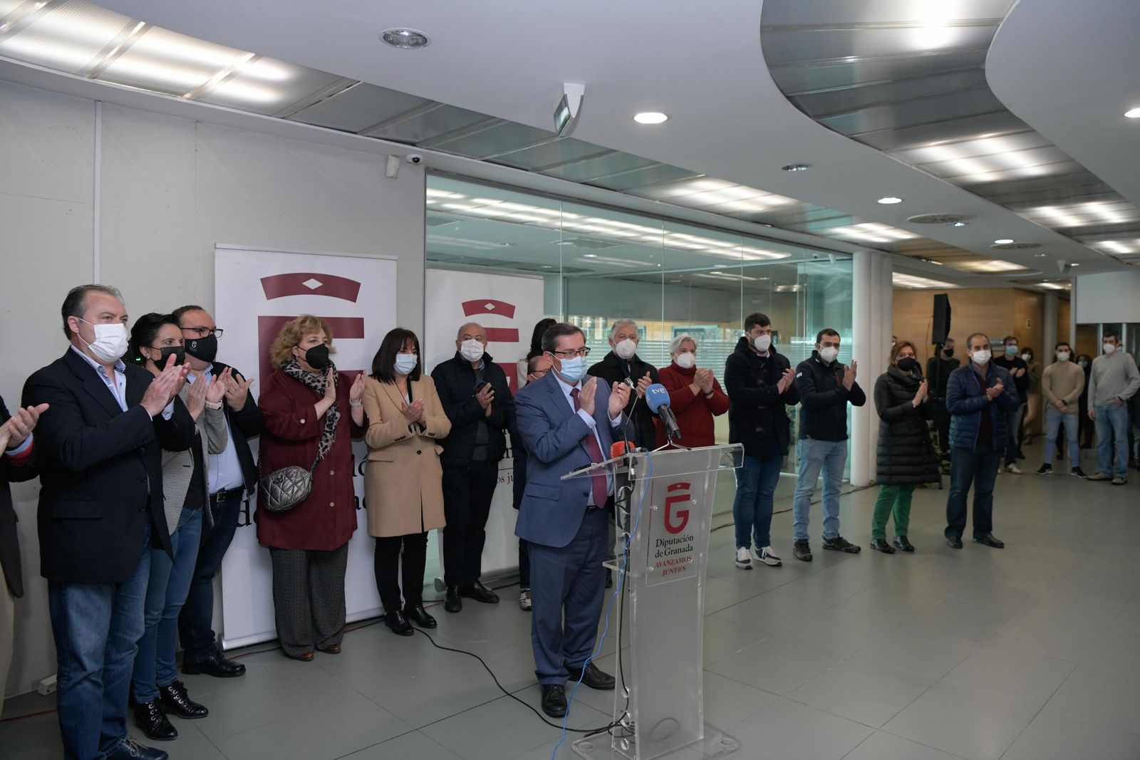 Así ha sido la concentración de solidaridad con el pueblo ucraniano en Granada