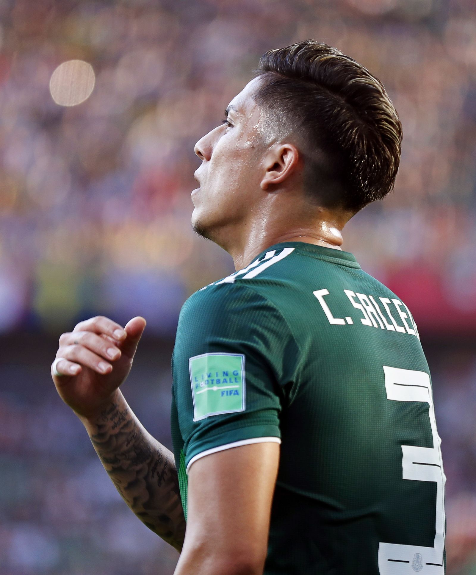 Las imágenes del México-Suecia