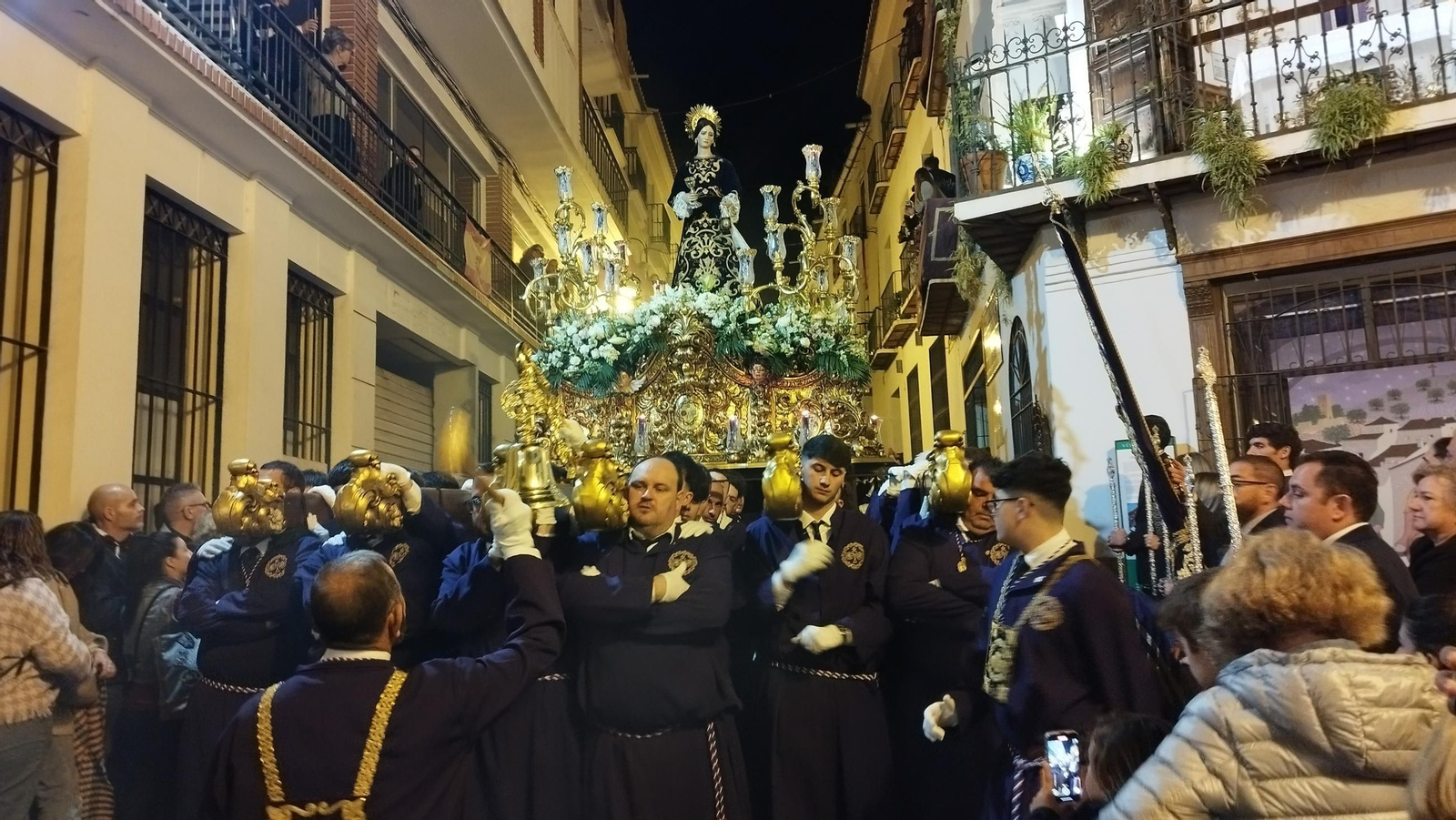 Así ha sido el Miércoles Santo en Vélez-Málaga