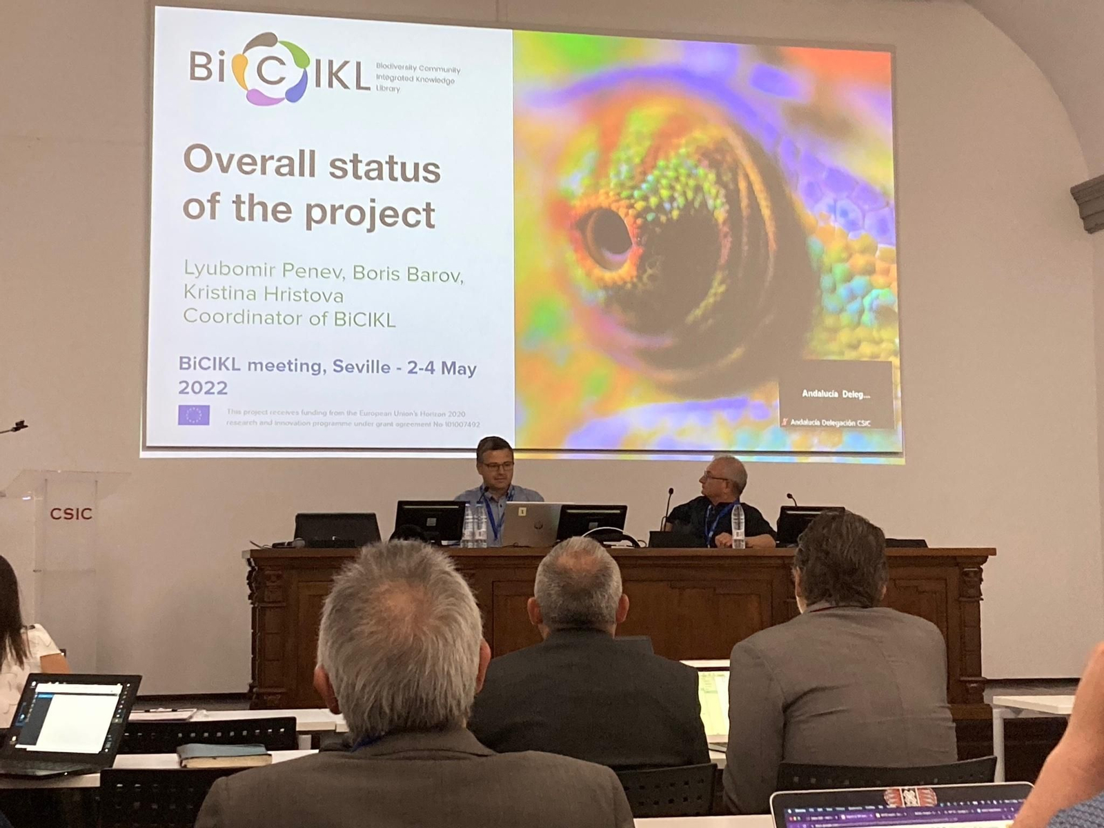 Sesión inauguran en Sevilla para el proyecto BiCIKL.