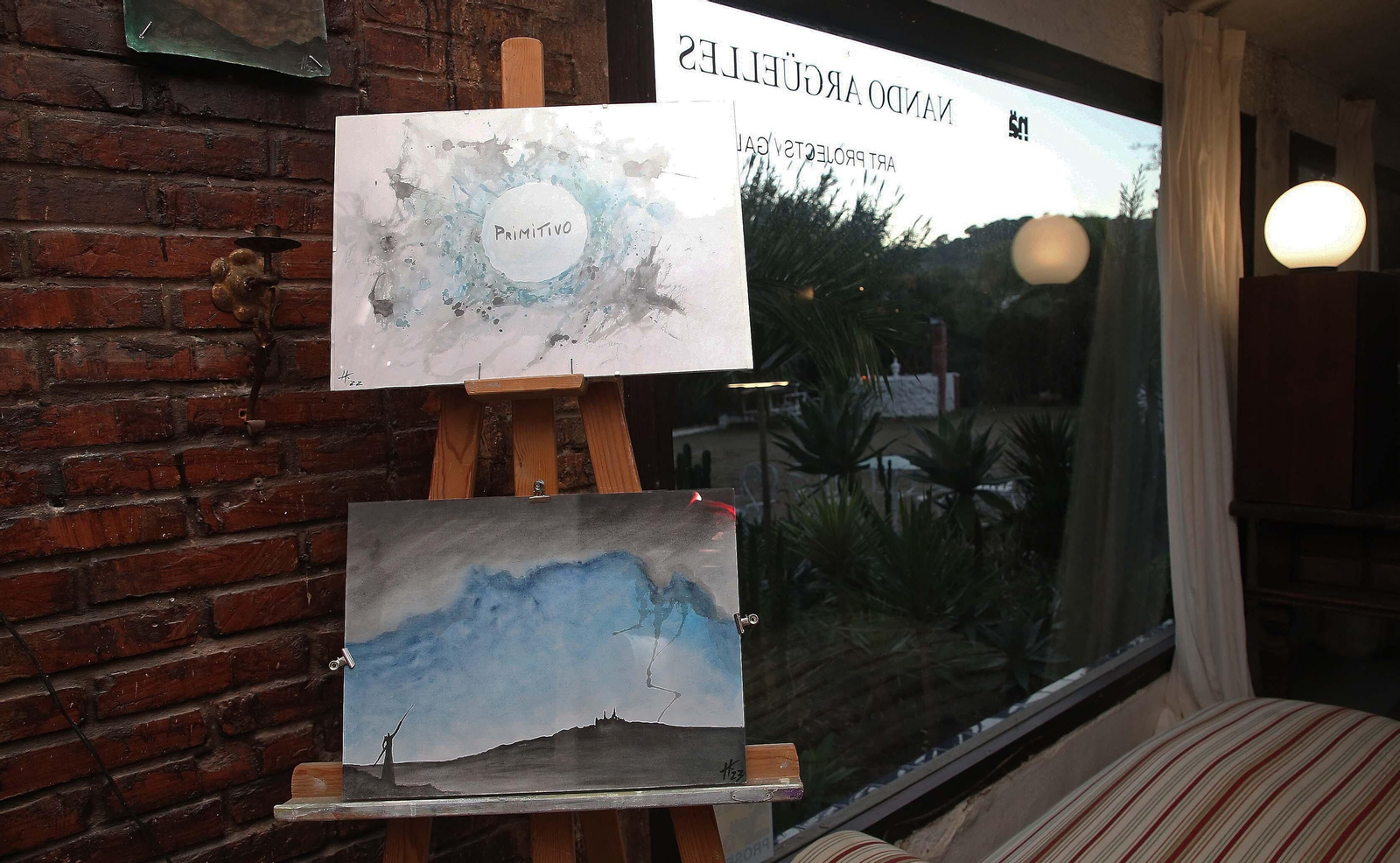 ' Primitivo',  la exposición de Óscar Hidalgo en imágenes