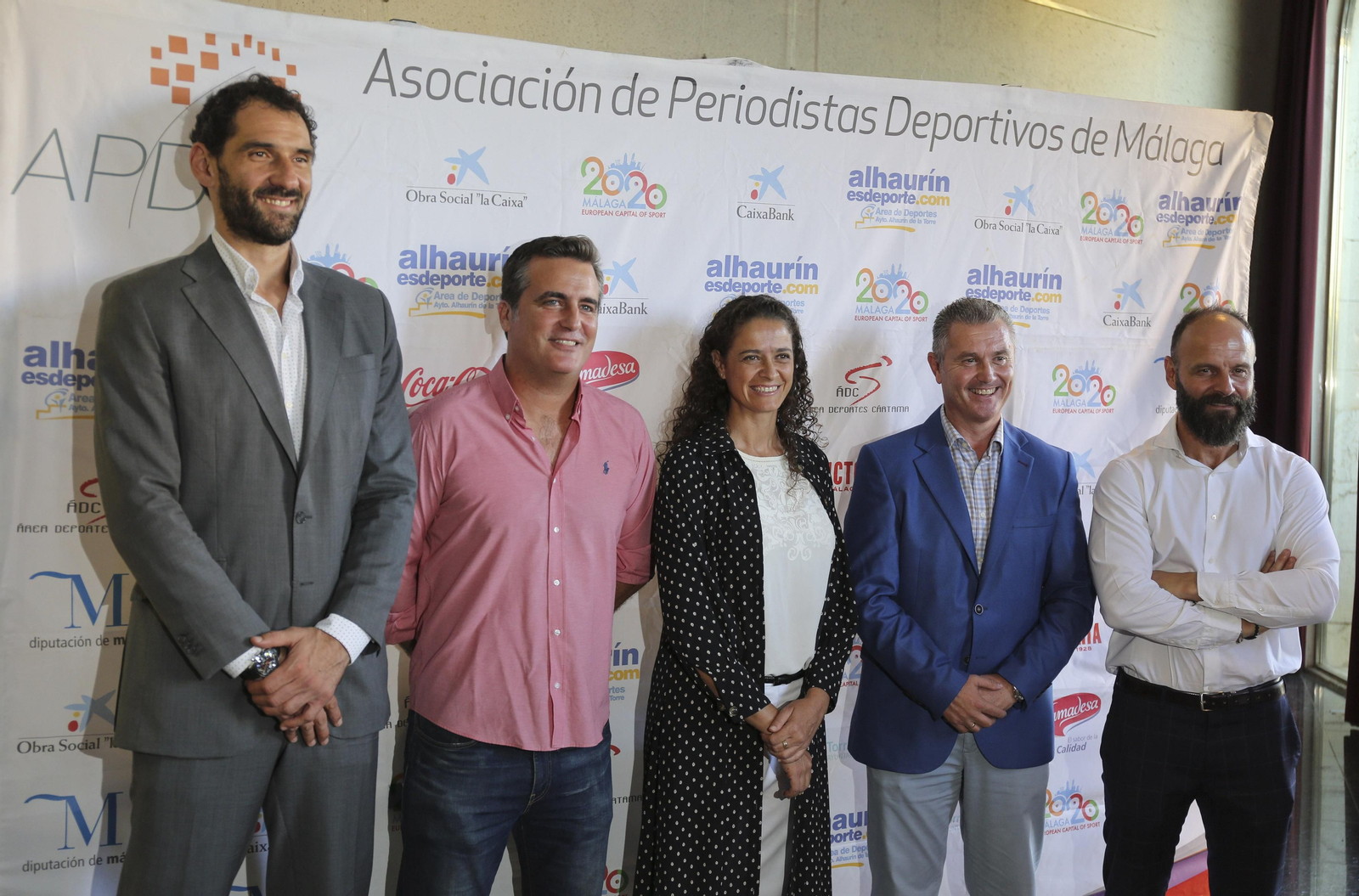 Las fotos de la visita de Jorge Garbajosa a Málaga