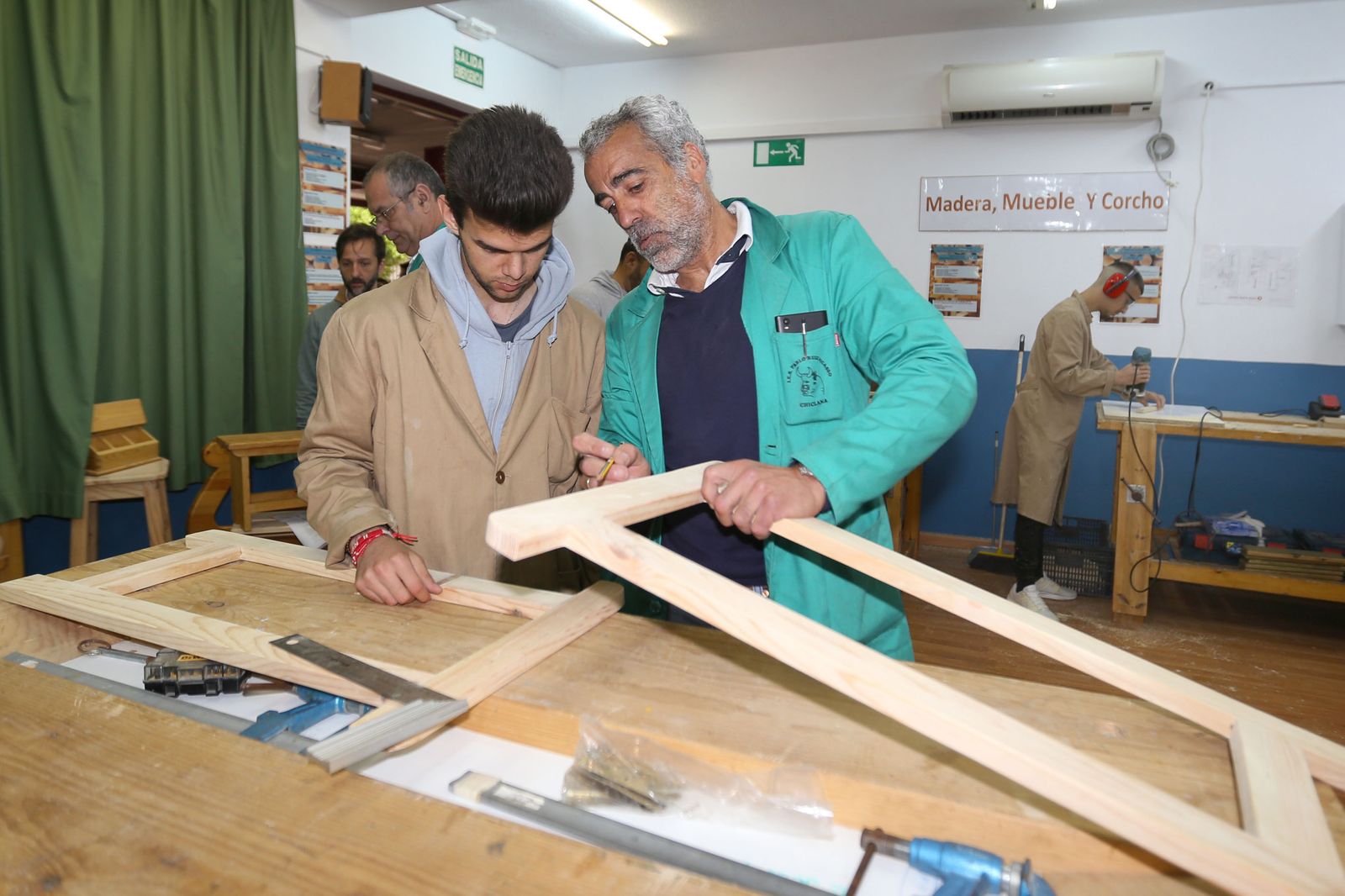 La carpintería forma parte de uno de los ciclos formativos.