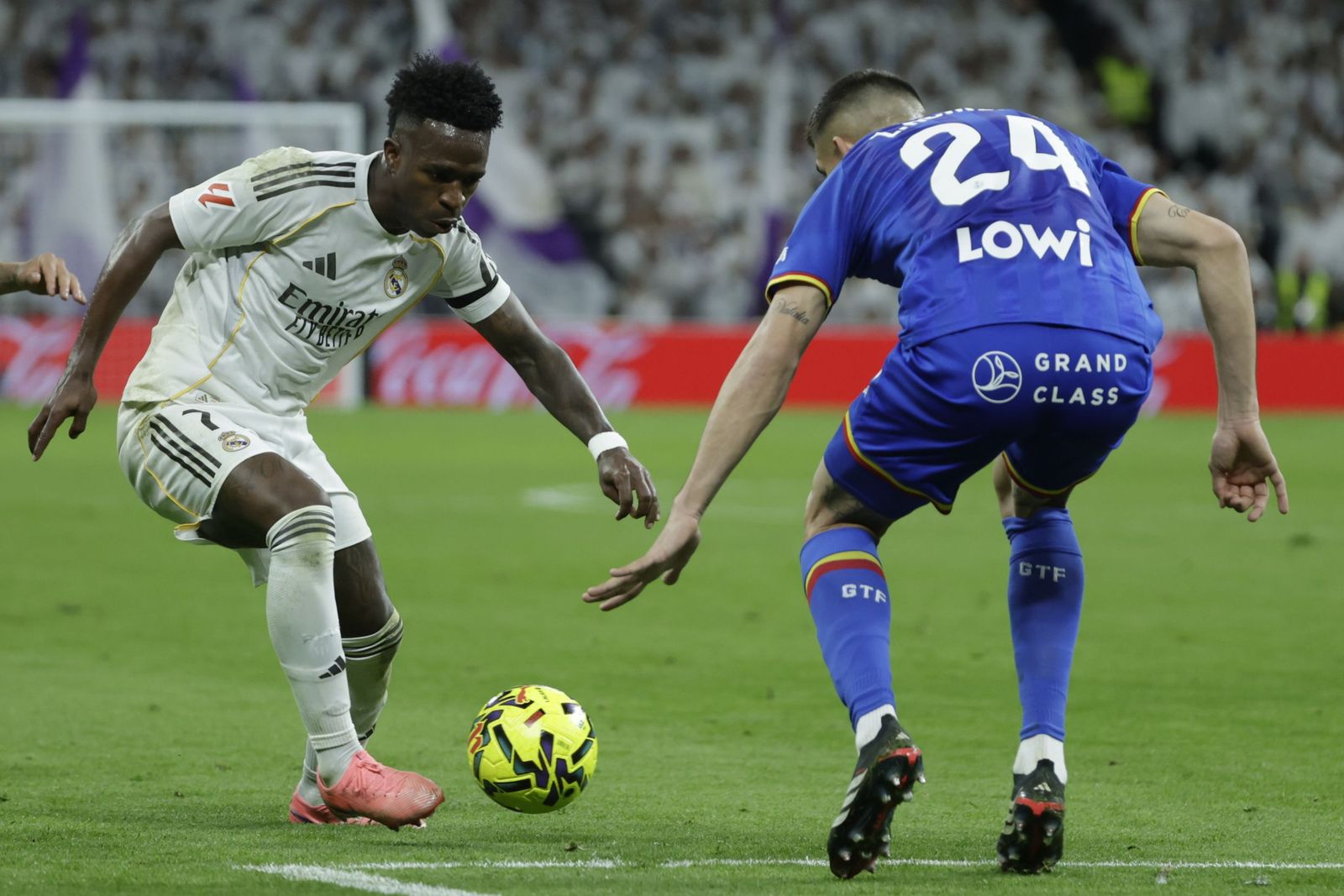 Las fotos de la derrota del Real Madrid contra el Getafe