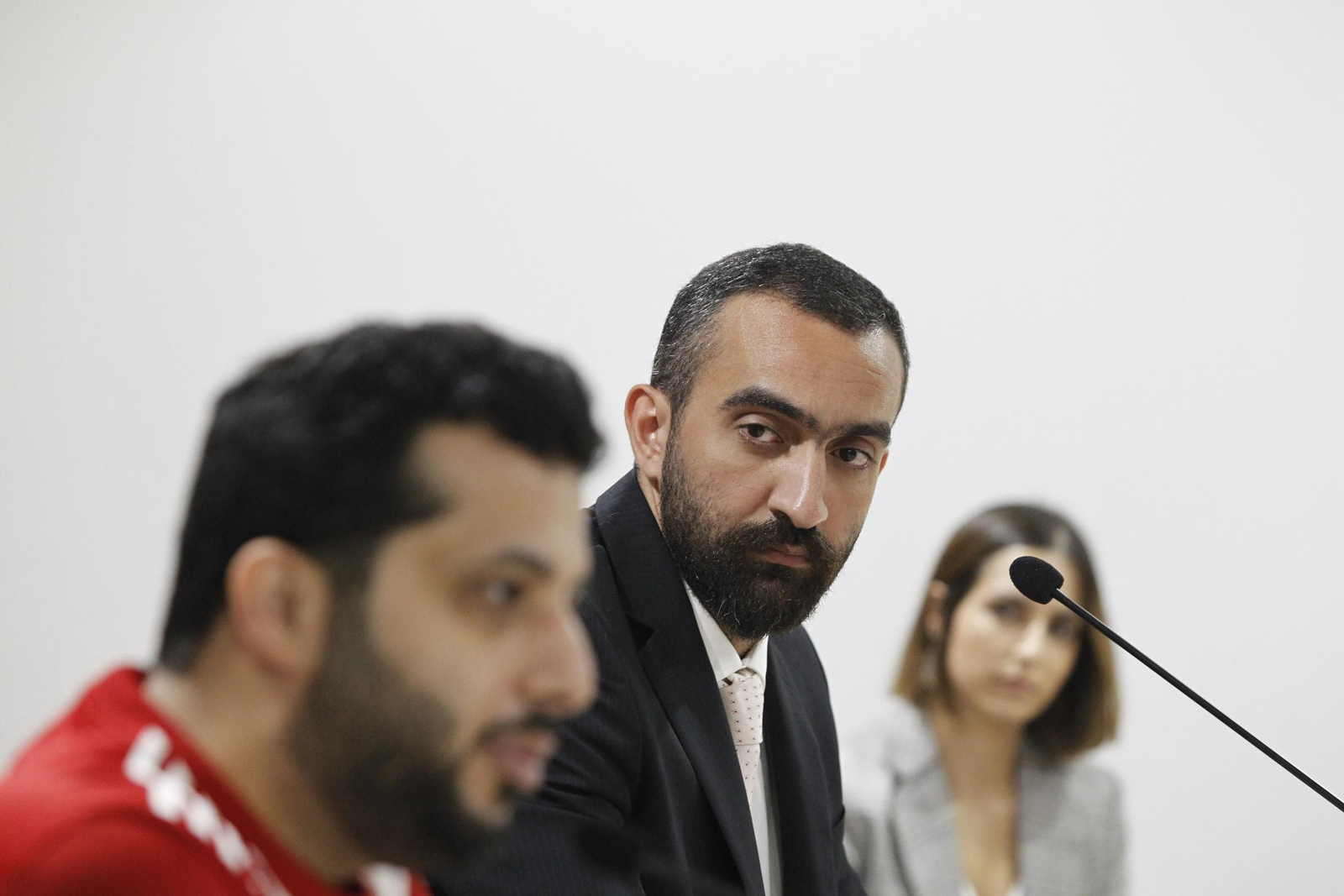 Fotogalería rueda de prensa dueño U.D. Almería, Turki Al-Sheik