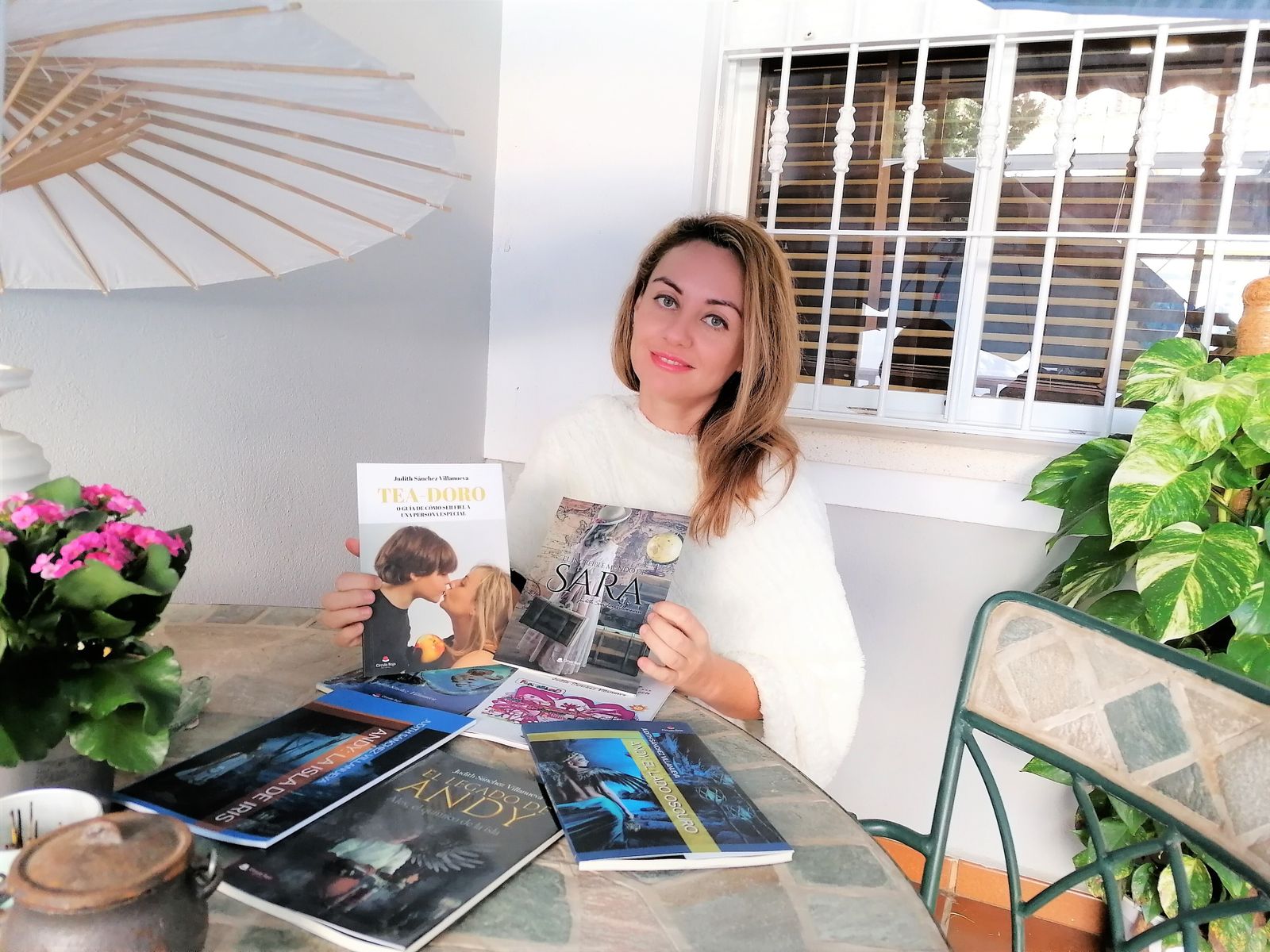 Judith Sánchez Villanueva lleva diez años publicando libros que tienen una gran acogida.