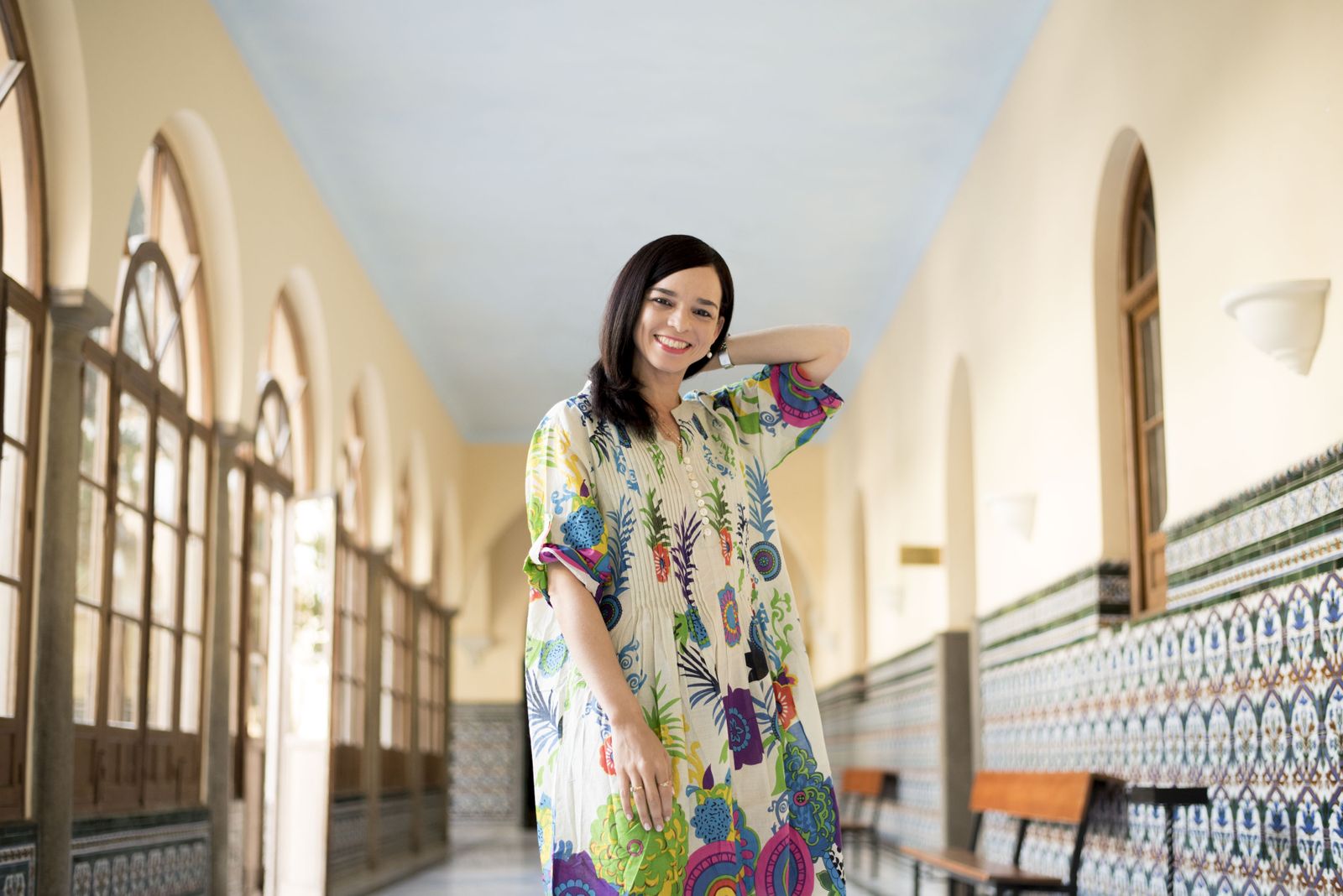 La bailarina cubana, en Granada.