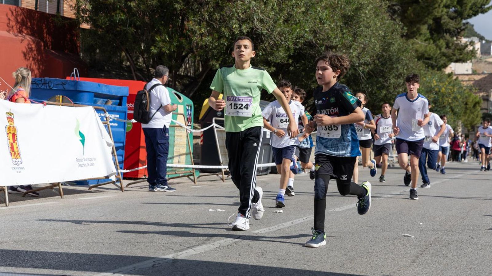 La carrera escolar de “La Gloria” que aúna inclusión y solidaridad, en imágenes