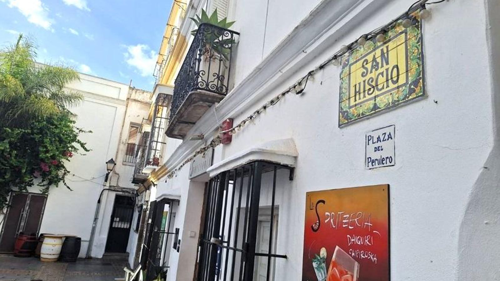 Plaza de San Hiscio, siempre conocida por la del Perulero.