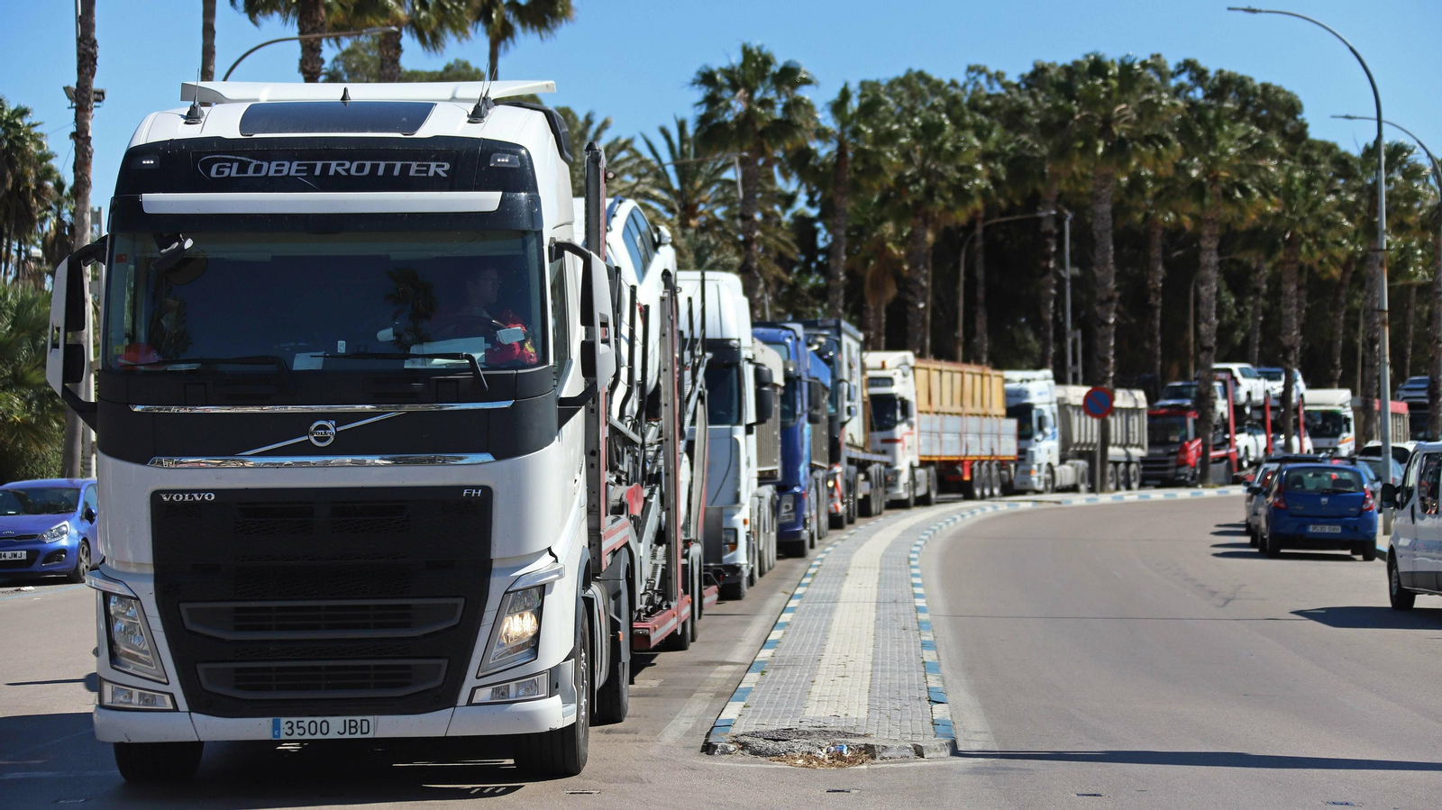Fotos del segundo día del estado de alarma por coronavirus en el Campo de Gibraltar