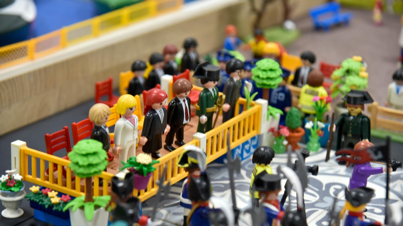 La exposición de Playmovil Homenaje a la Guardia Civil