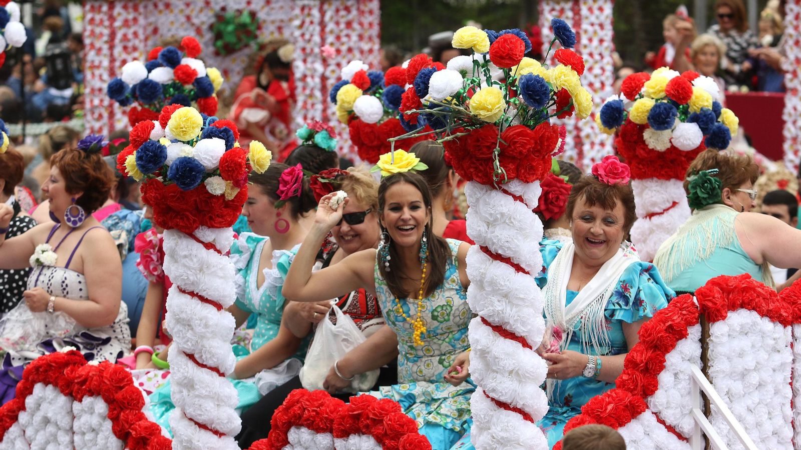 Batalla de las Flores, antes de la pandemia.